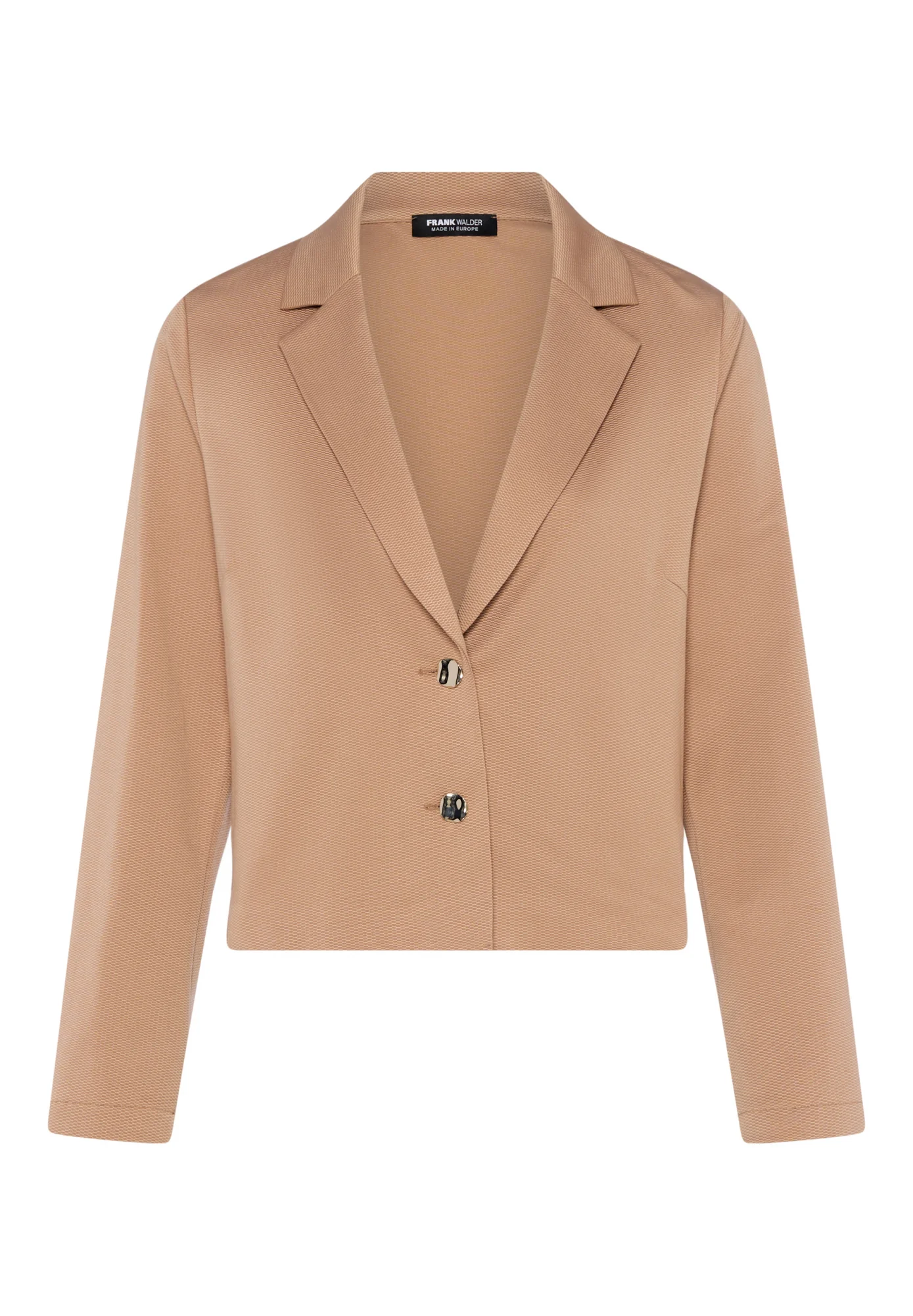 Kurzer Blazer mit Reverskragen