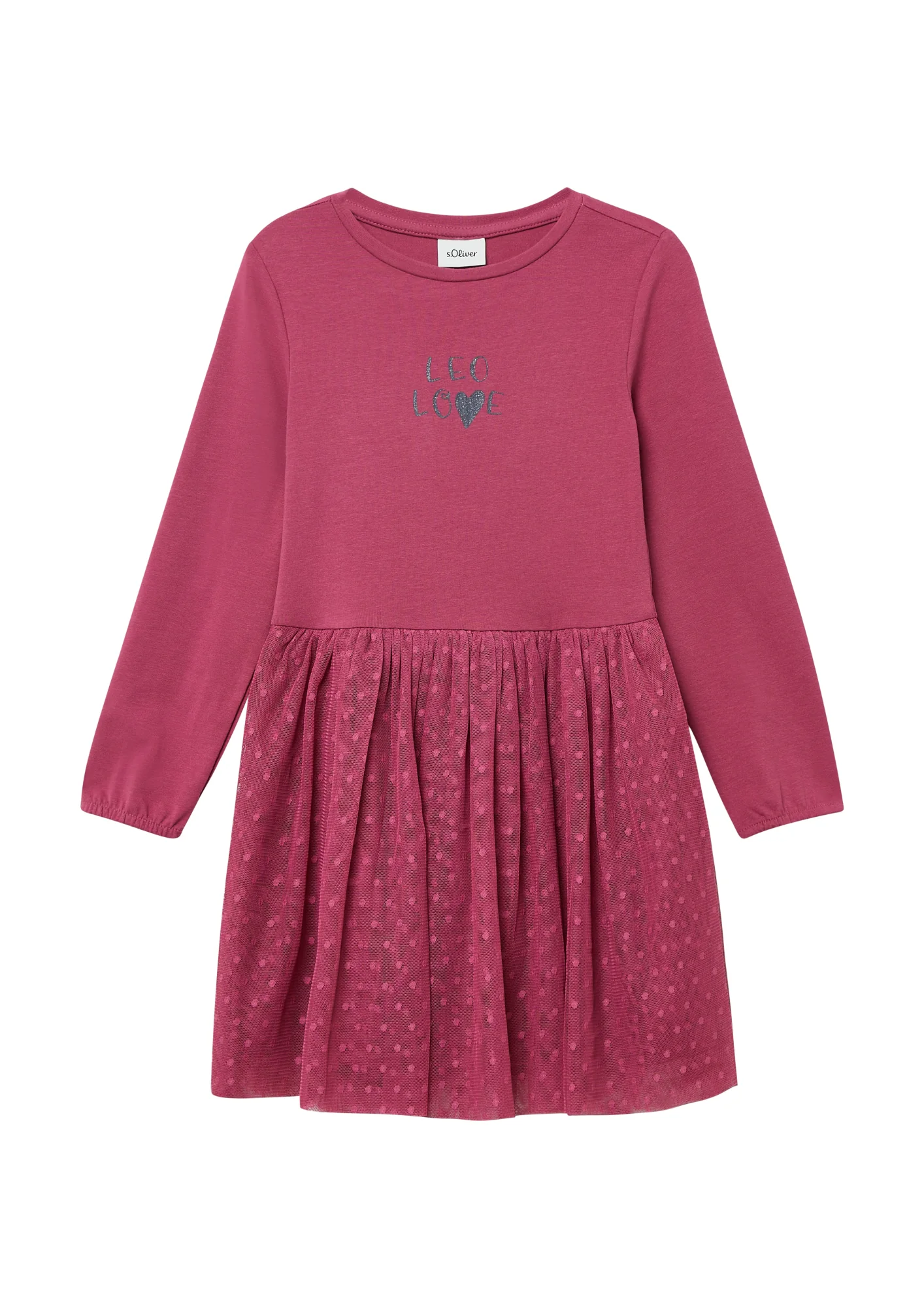 Kleid mit Mesh-Rock