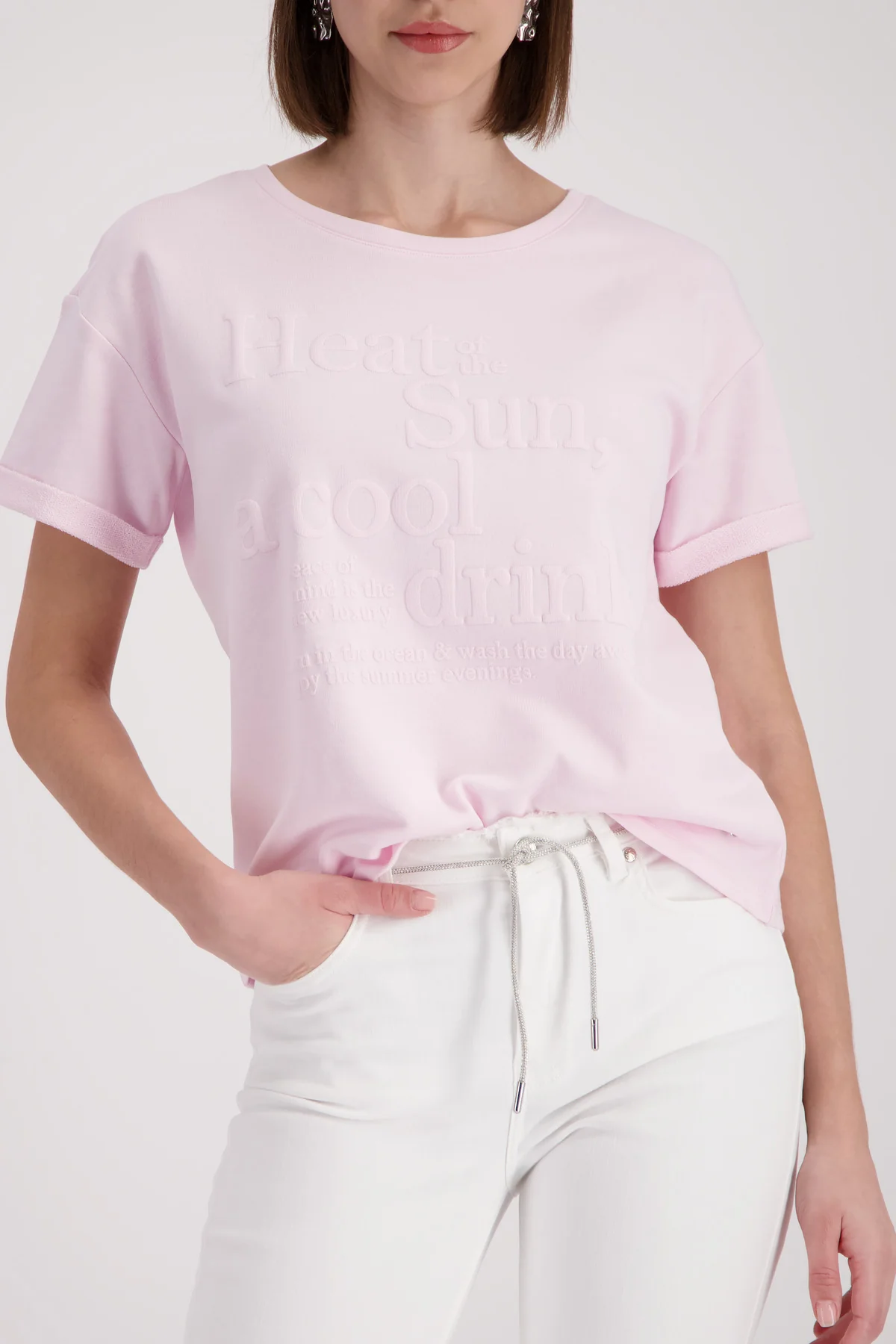 Sweatshirt mit toniger Schrift - Image 3