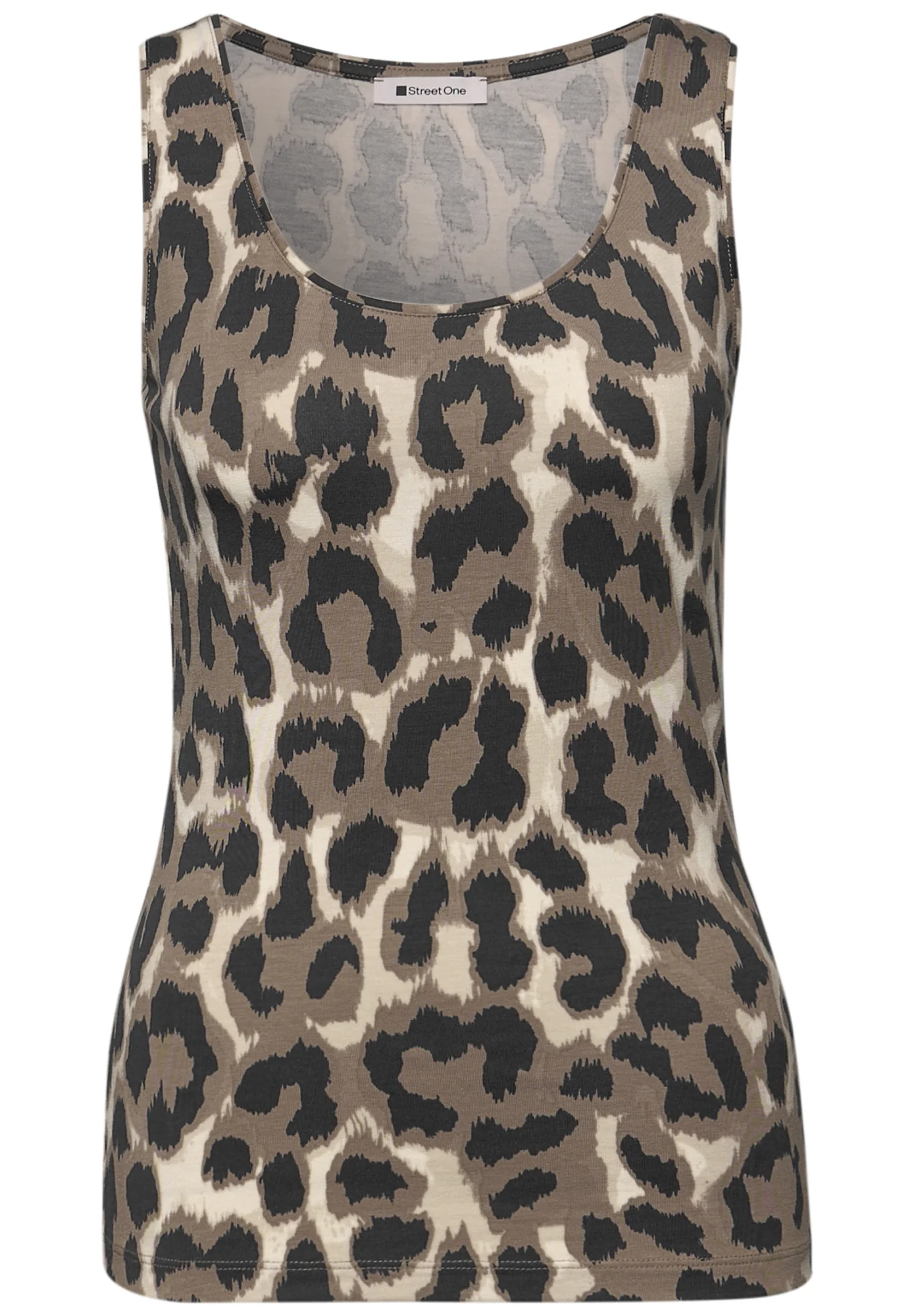 Basic Top mit Rundhals