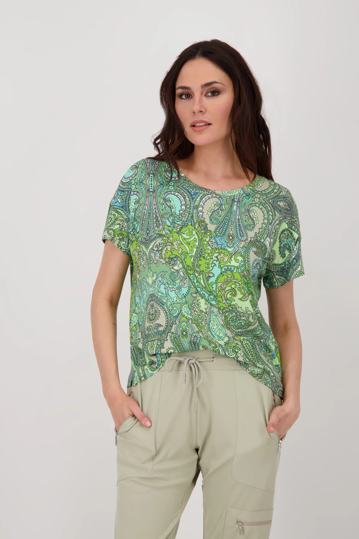 T-Shirt mit Paisleydruck - Image 2