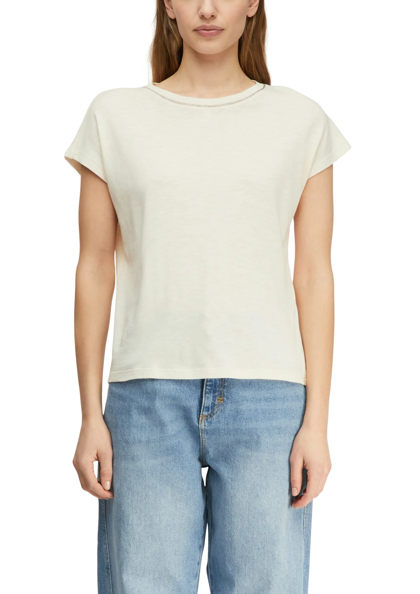 T-Shirt in Flammgarnstruktur - Image 2