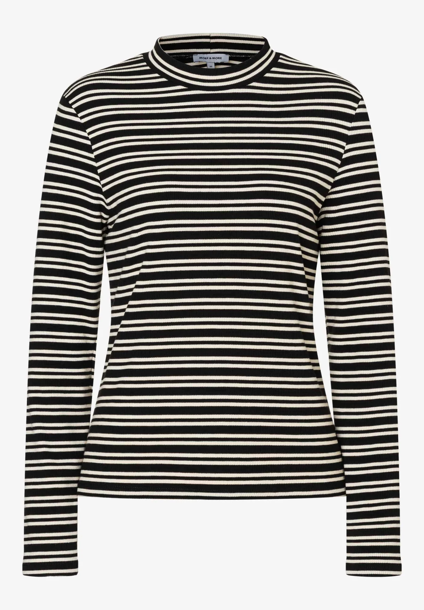 Rippenshirt gestreift - Image 2