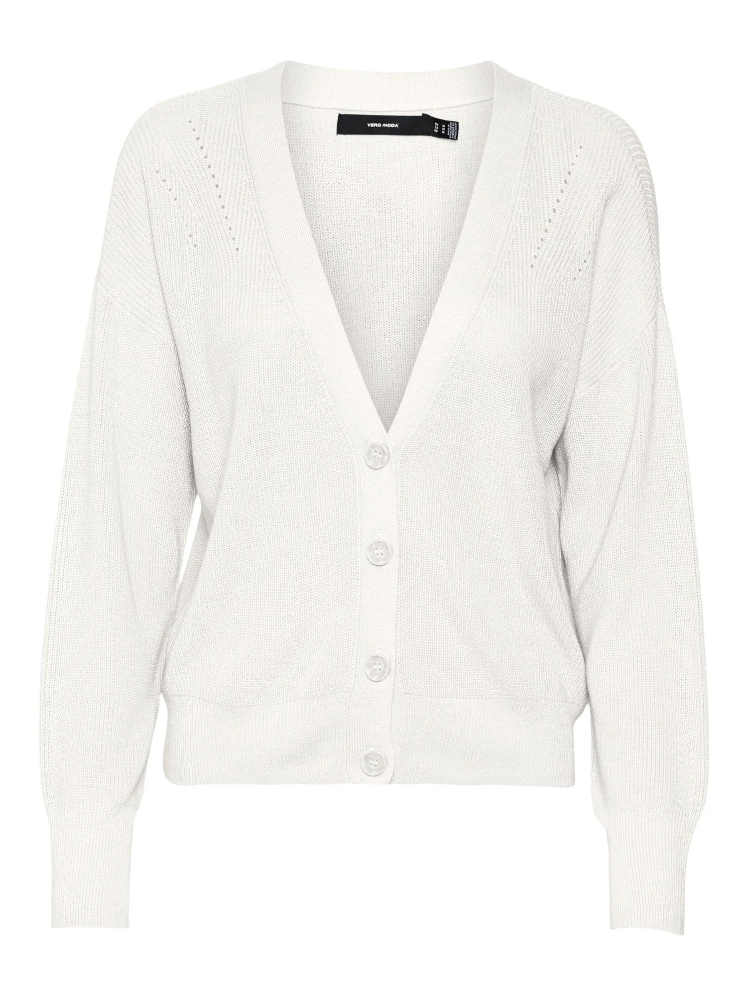 Cardigan mit V-Ausschnitt