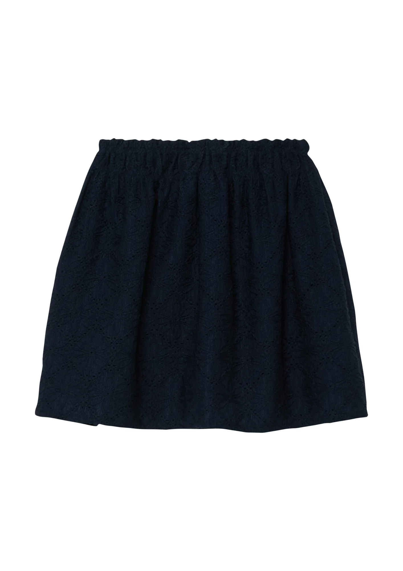 Rock mit floraler Spitze