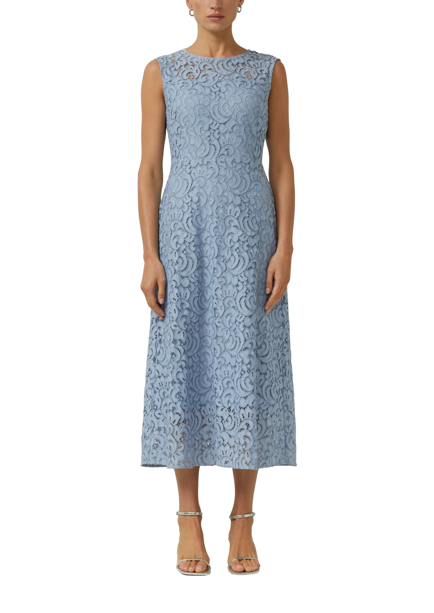 Midikleid mit Spitzendetails - Image 2