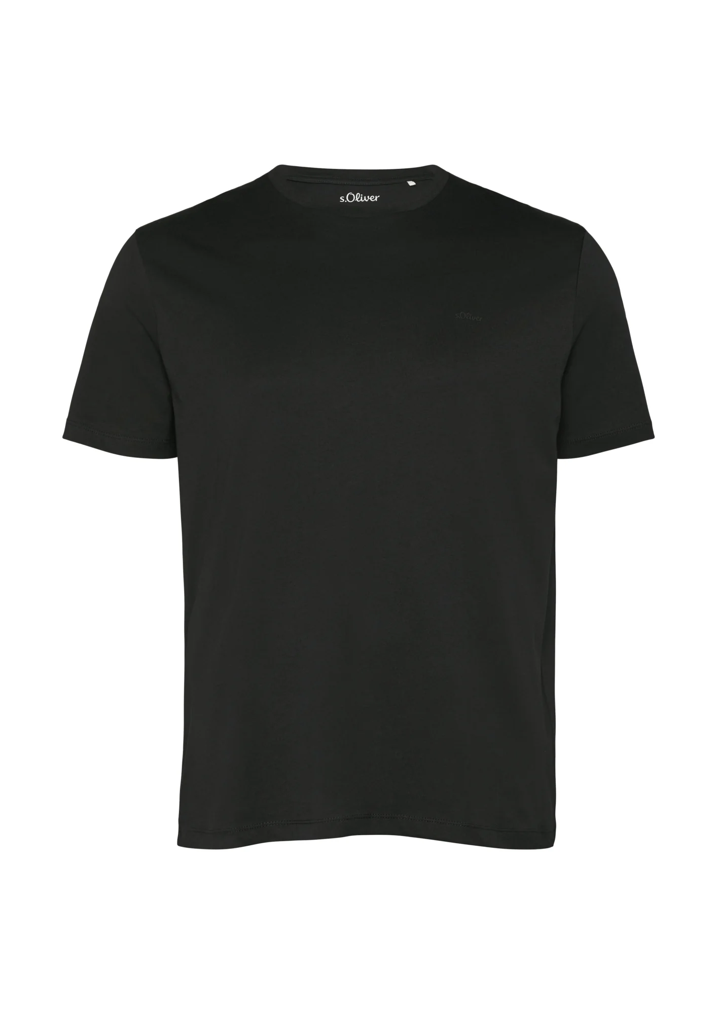 T-Shirt mit kleinem Logo-Detail