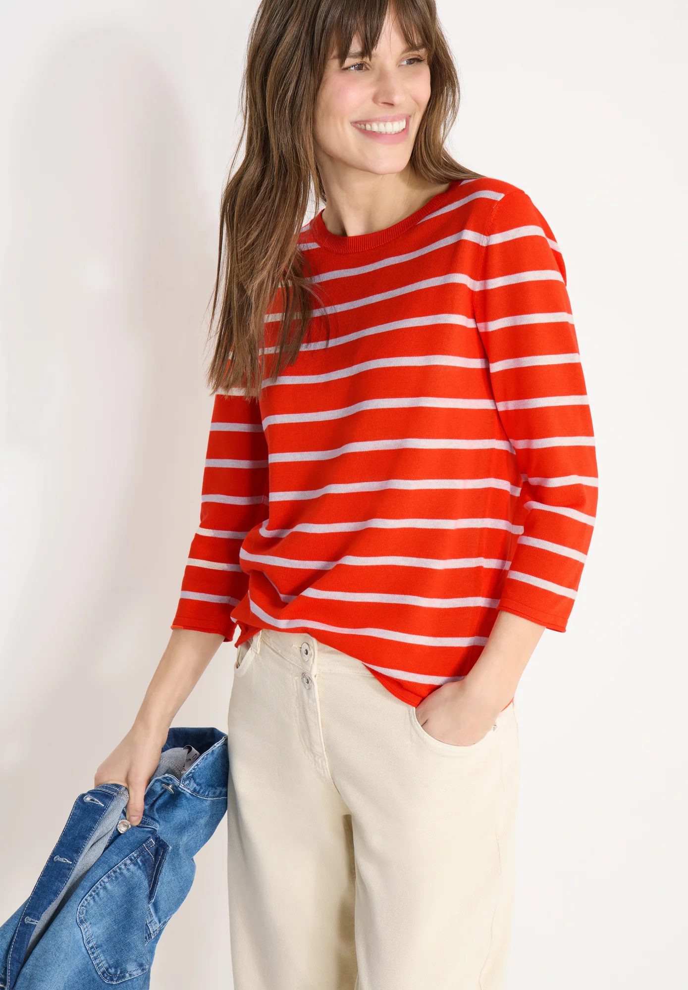 Gestreifter Pullover - Image 3