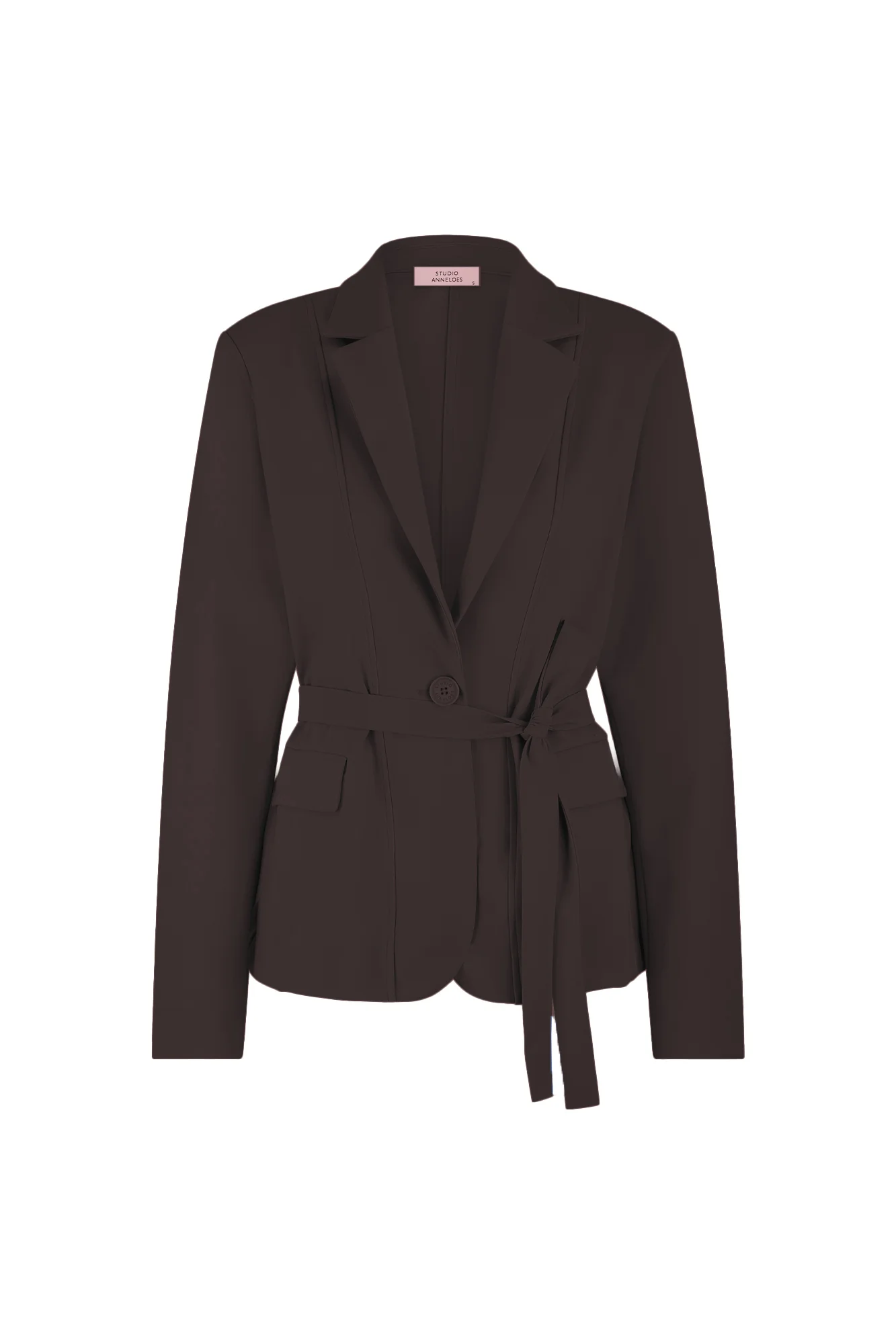Blazer mit Gürtel - Image 2