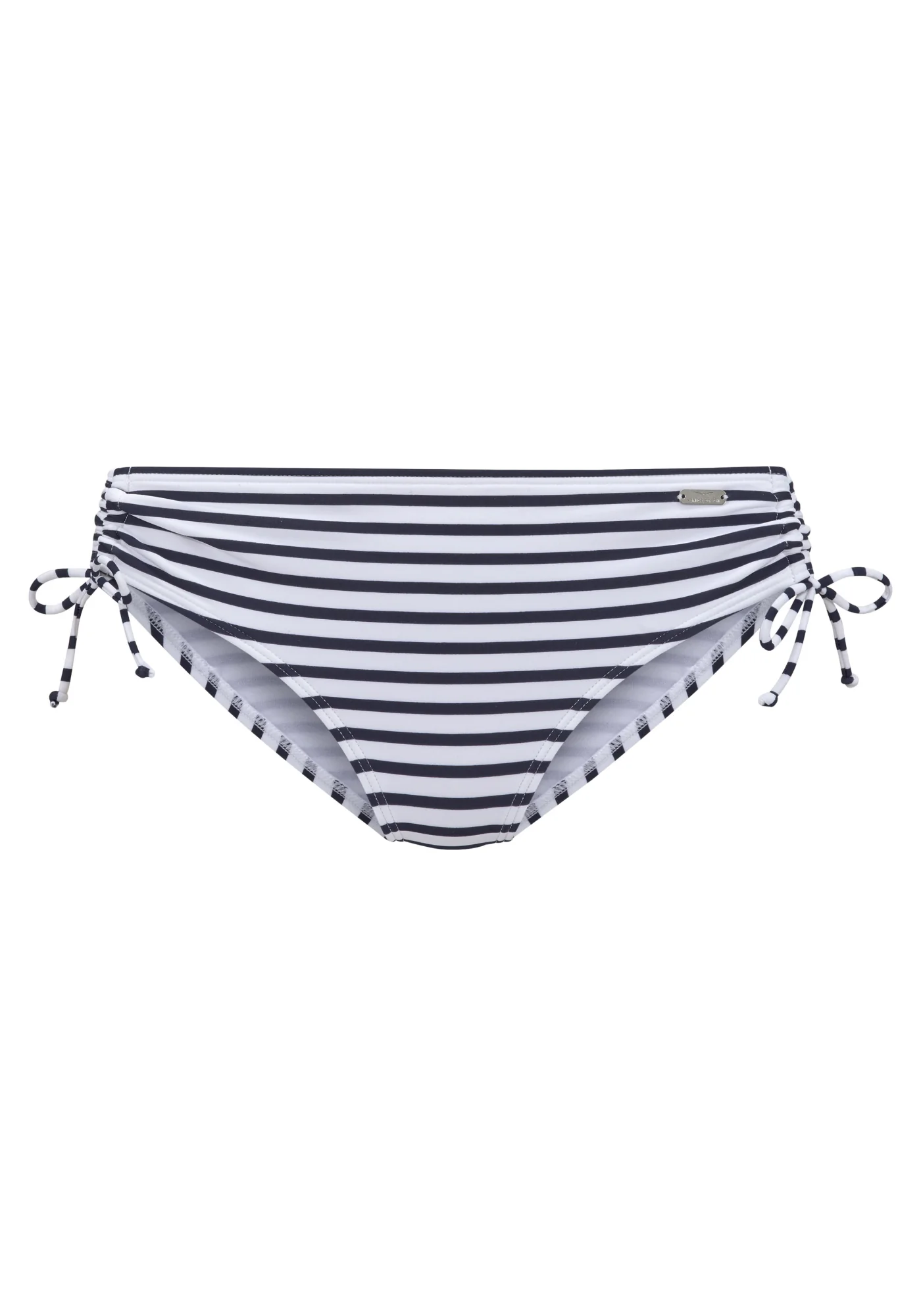 Bikinihose mit Raffung