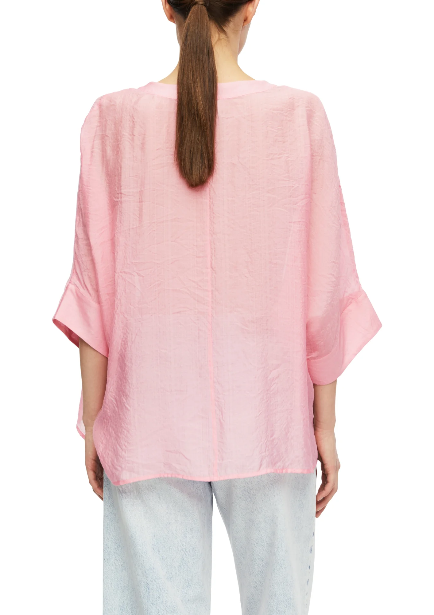 Oversized Chiffonbluse - Image 3