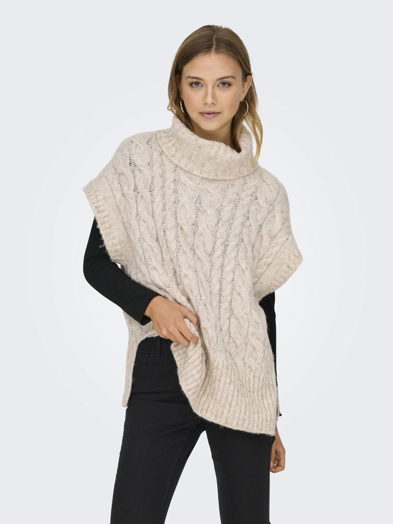 Strickpullunder mit Rollkragen - Image 4