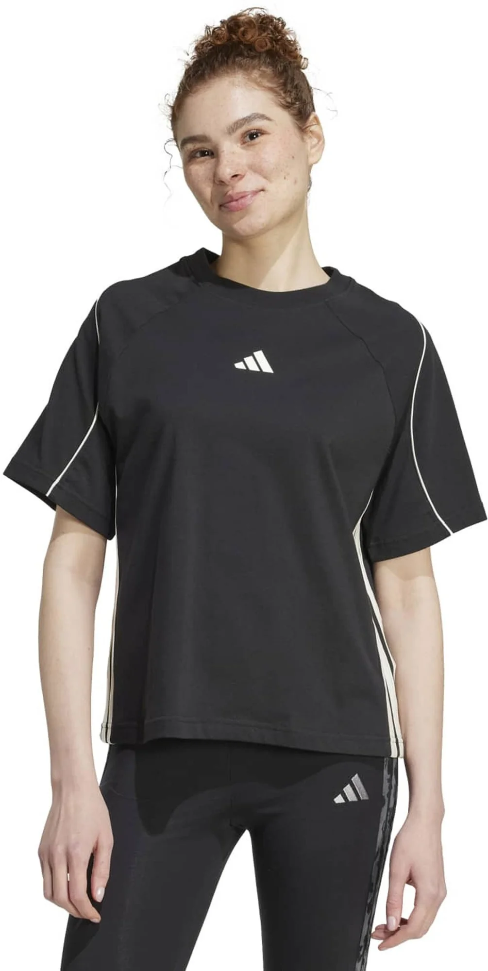 Damen Shirt Stadium 3-Stripes - Image 2