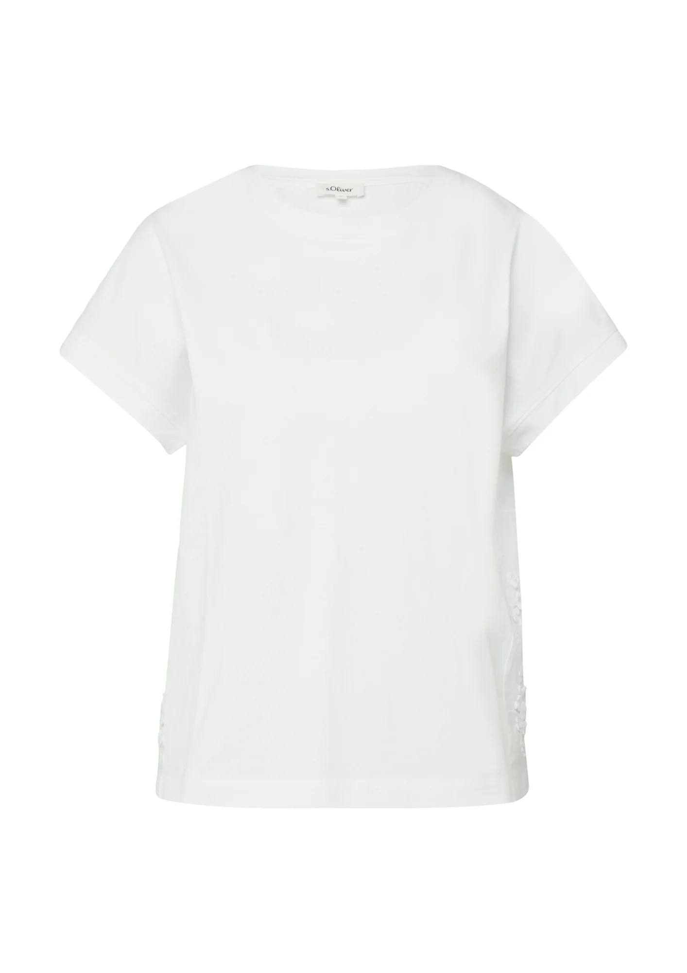 T-Shirt im Fabricmix
