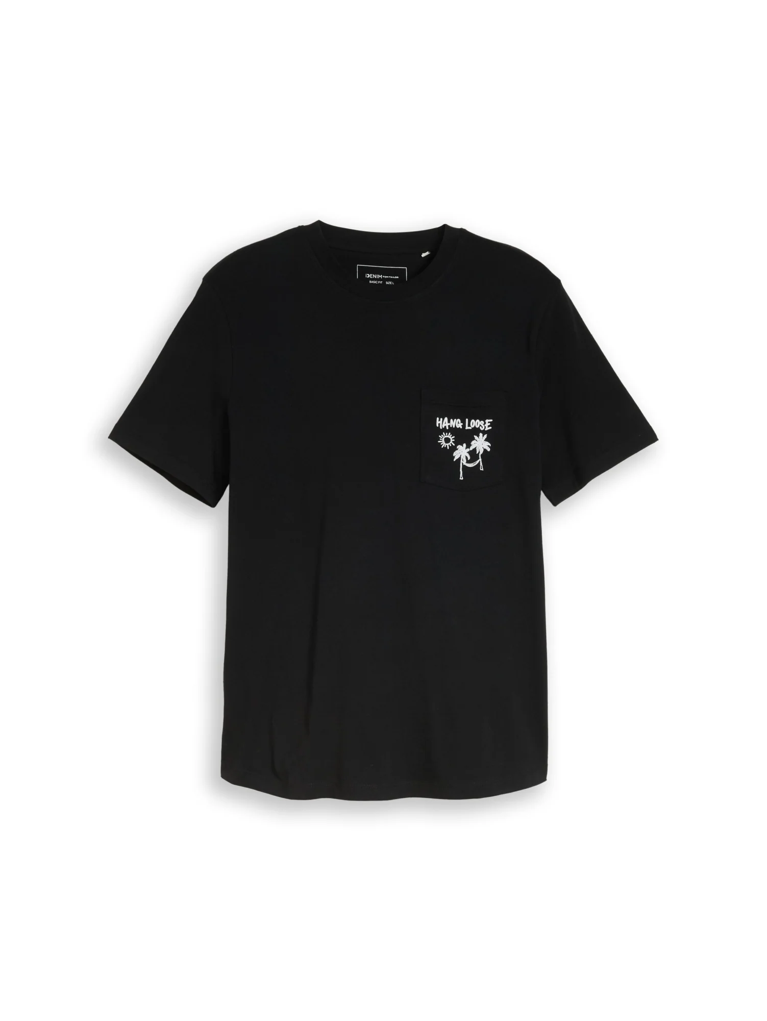 T-Shirt mit Brusttasche mit Print - Image 2
