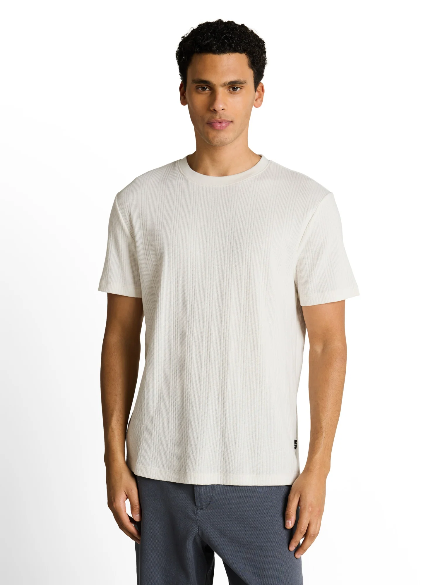 T-Shirt in Unifarben - Image 4