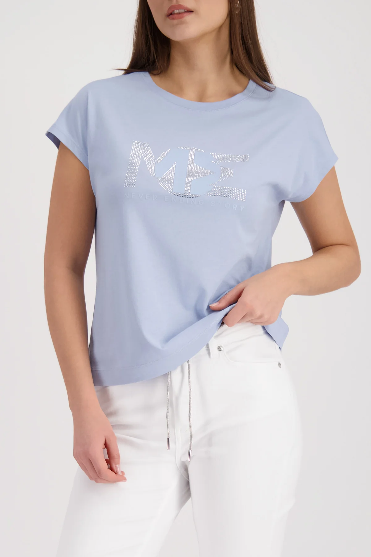 T-Shirt mit Strasssteinen - Image 4