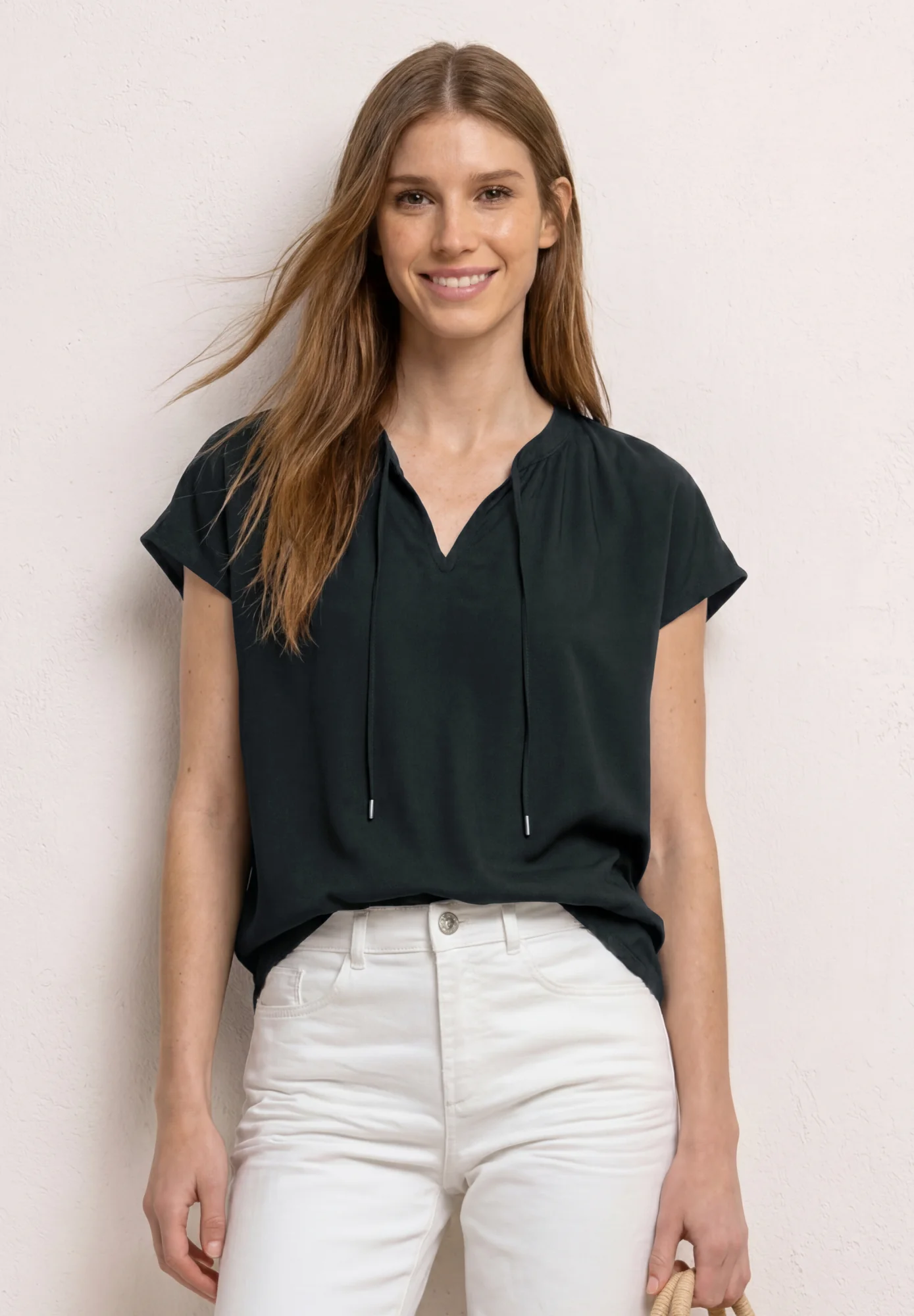 Blusenshirt mit Split - Image 3