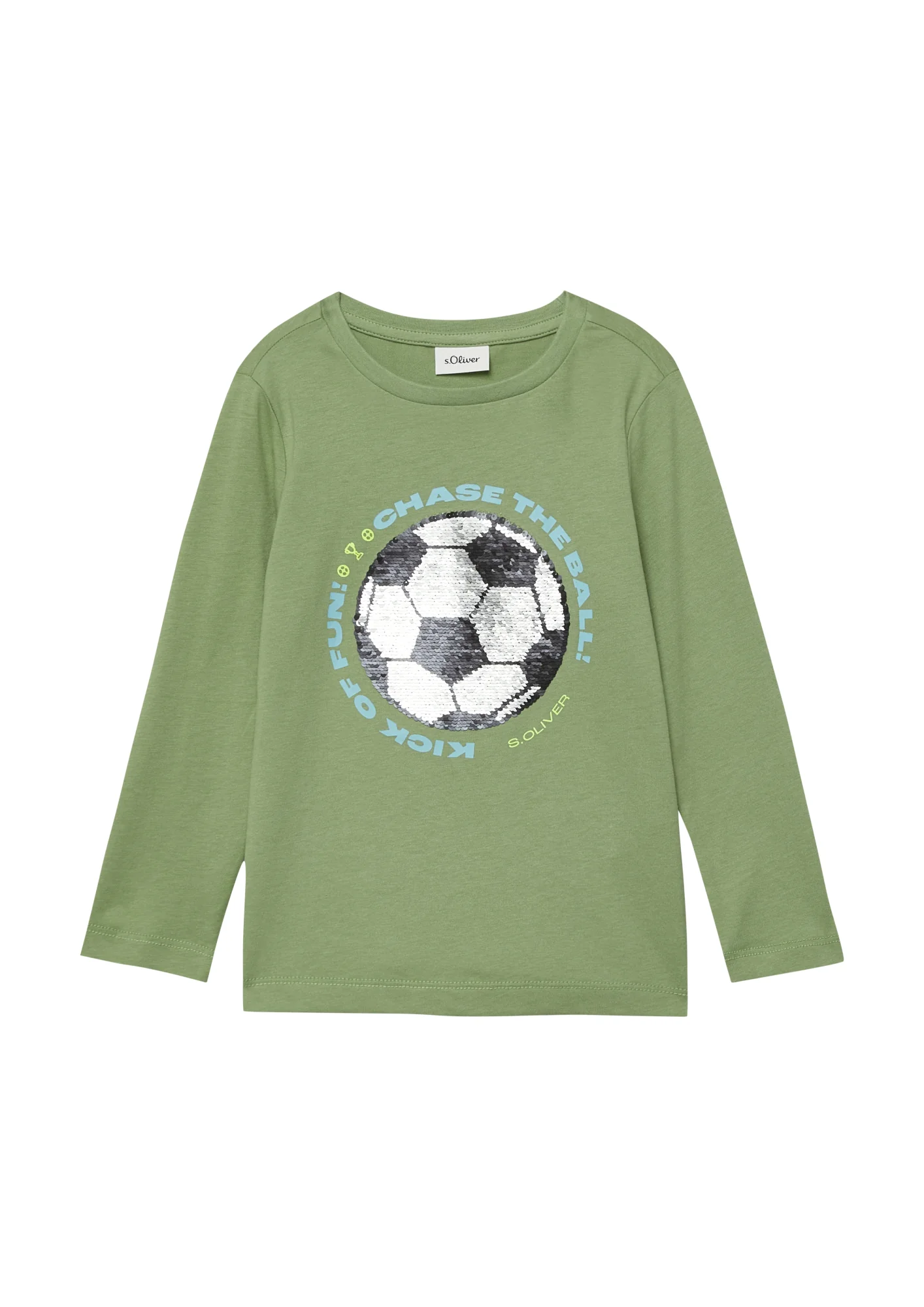 Jersey-Langarmshirt