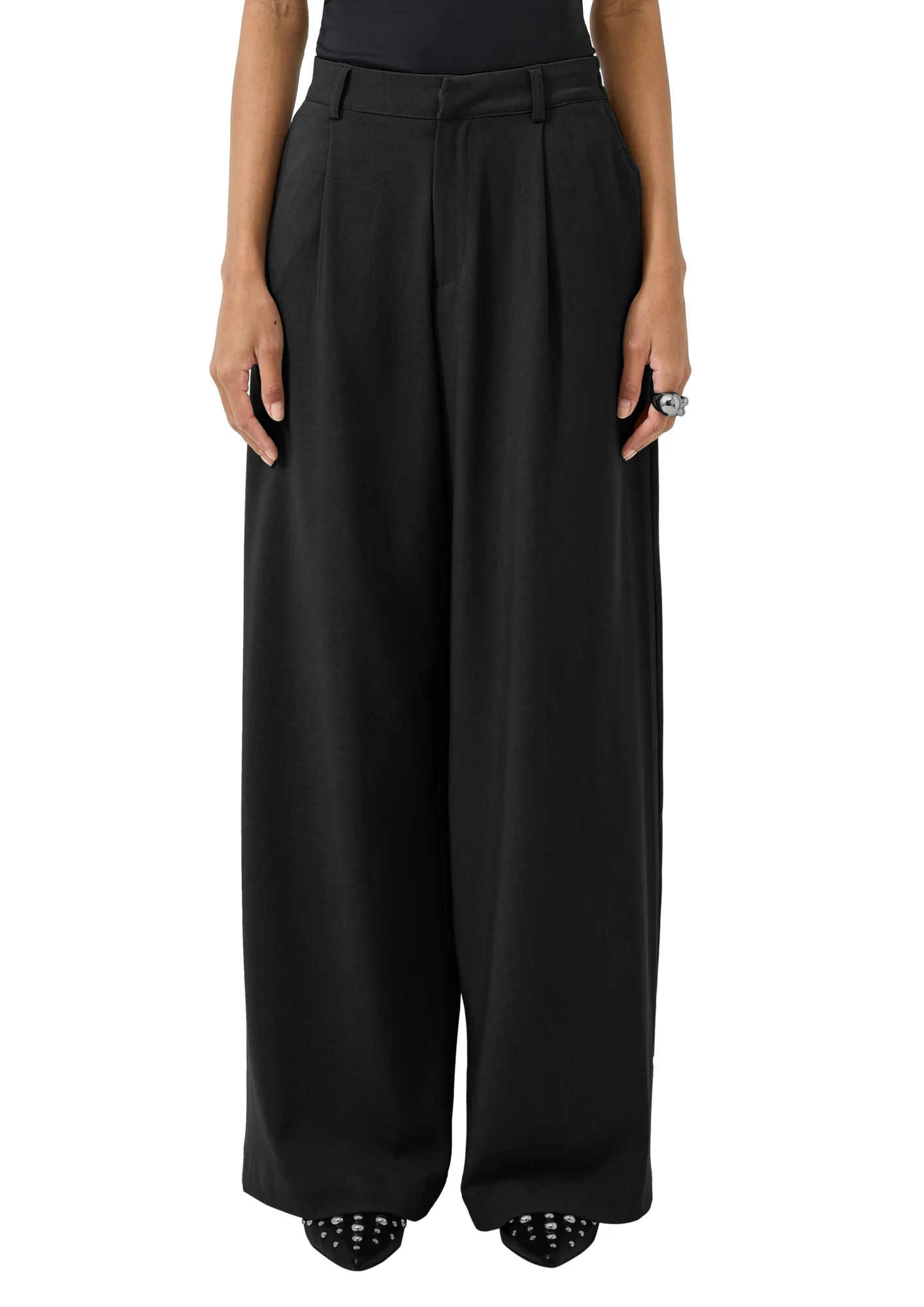 Lässige Hose mit Bundfalten - Image 3