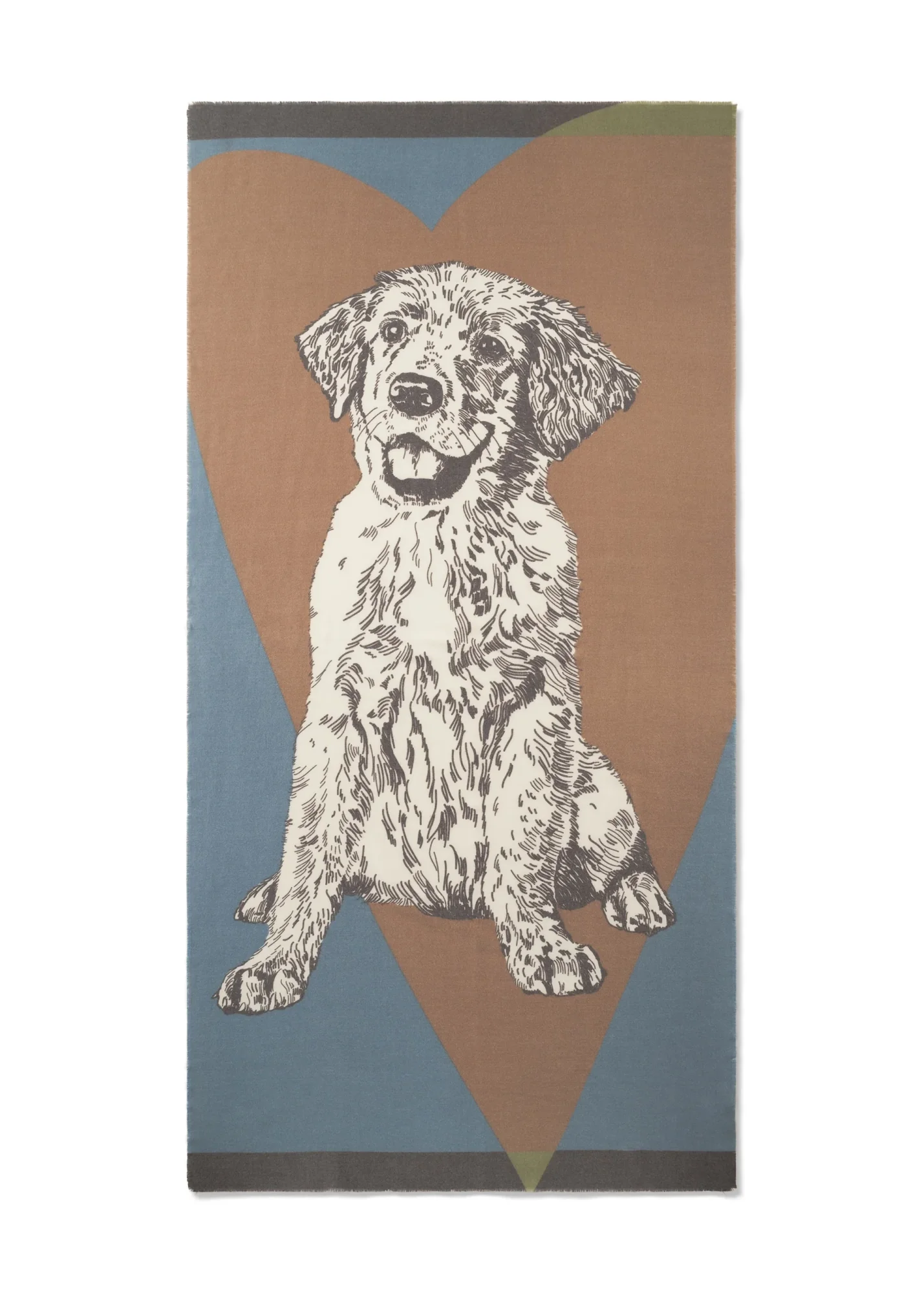 Schal "Hundeprint"