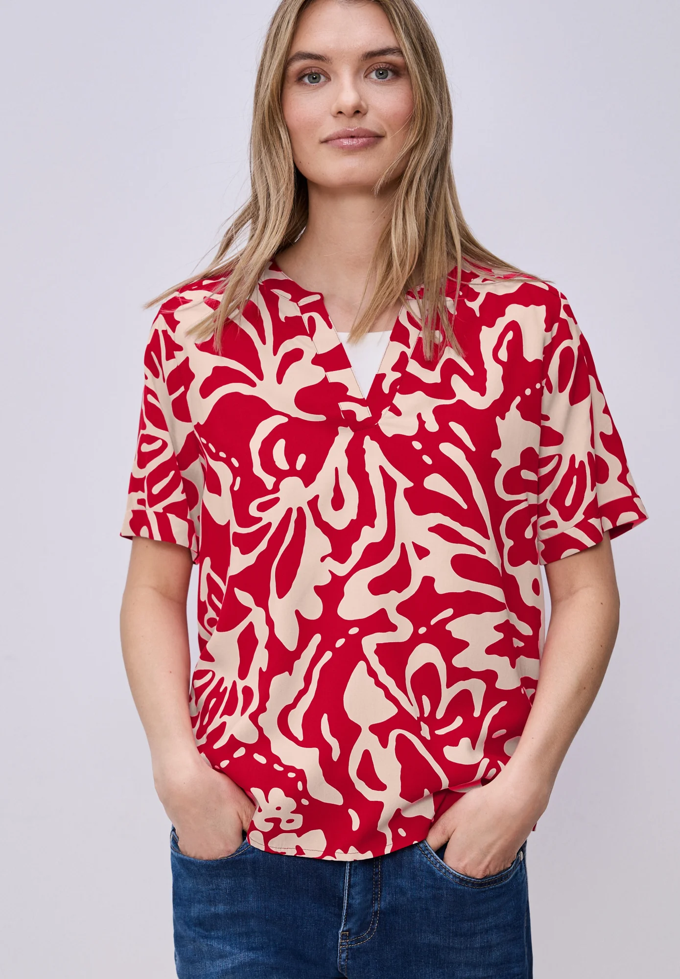 Kurzarm Bluse - Image 2