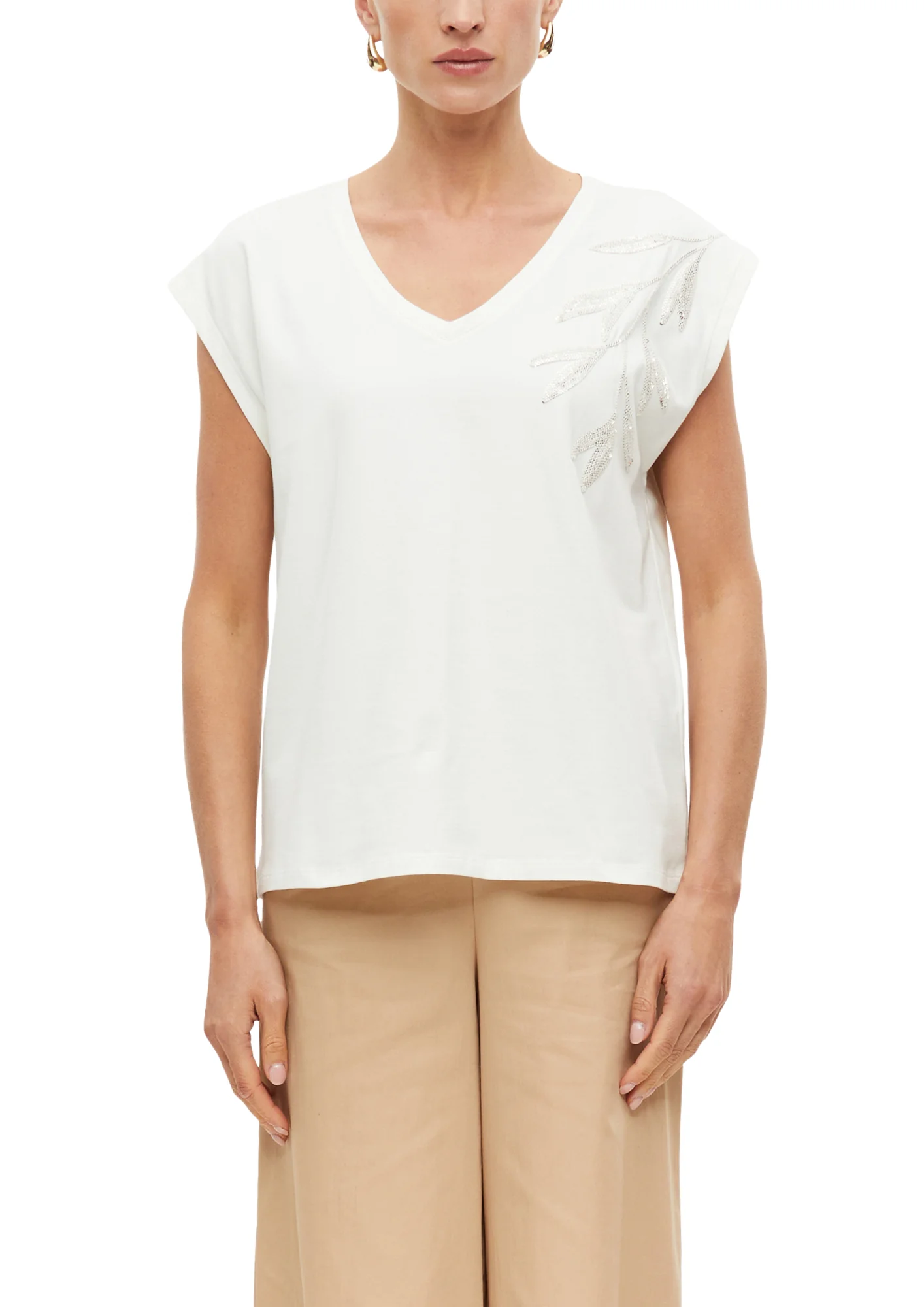 Jersey-Shirt mit Stickerei - Image 3