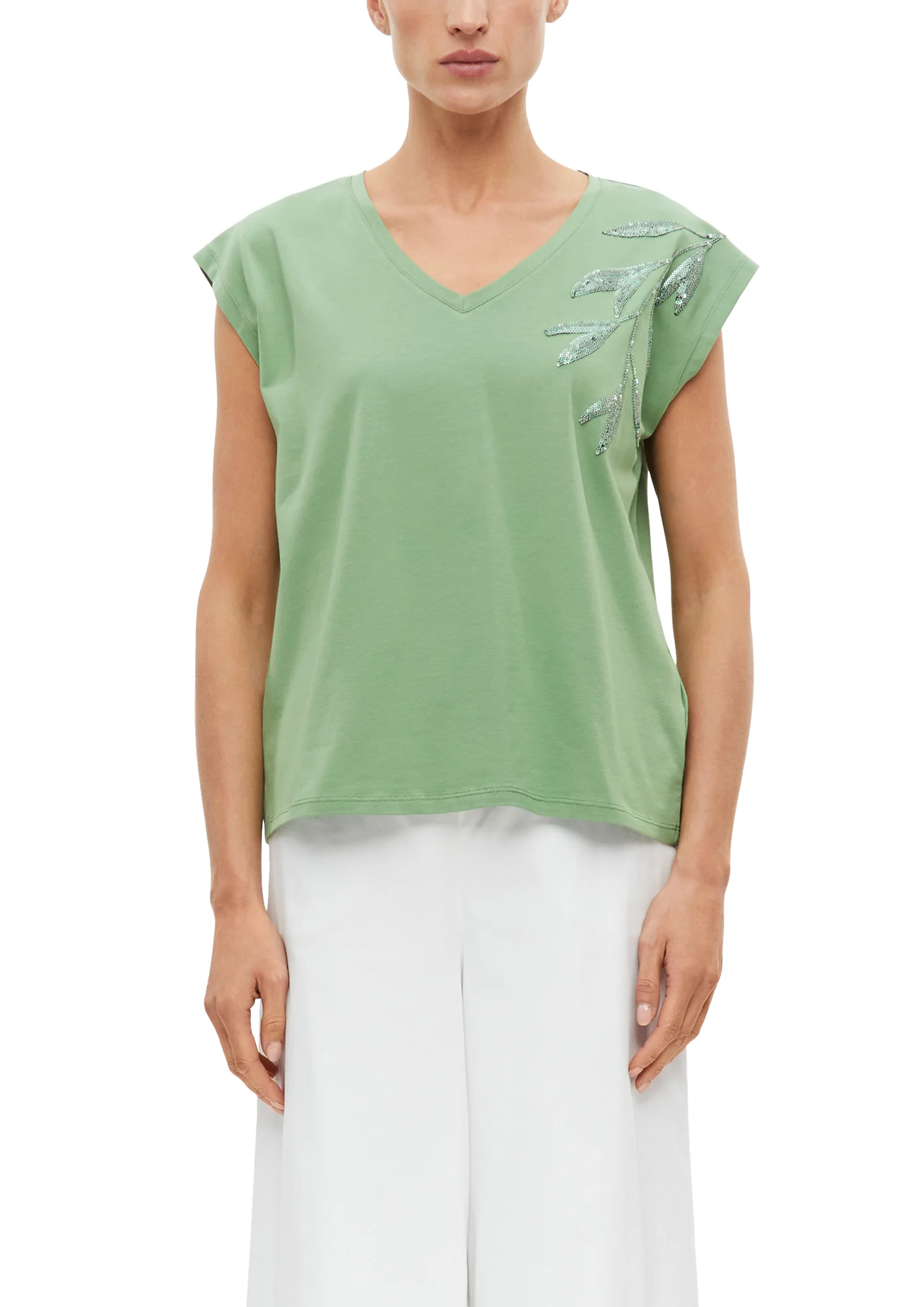 Jersey-Shirt mit Stickerei - Image 4