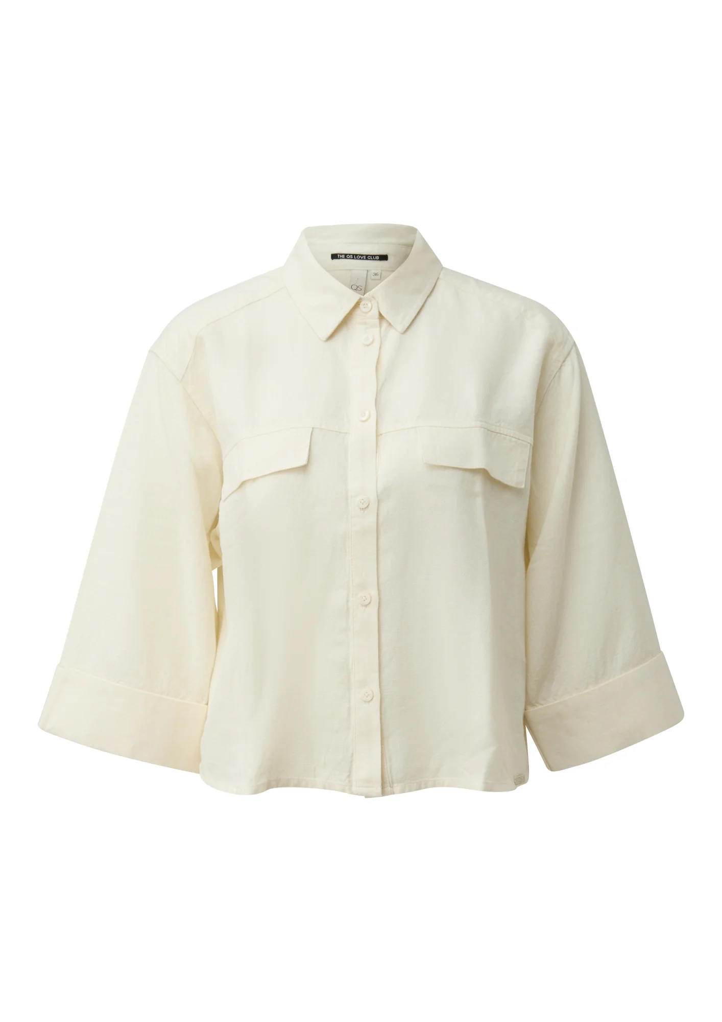 Leinenmix-Bluse im Oversize-Schnitt - Image 2
