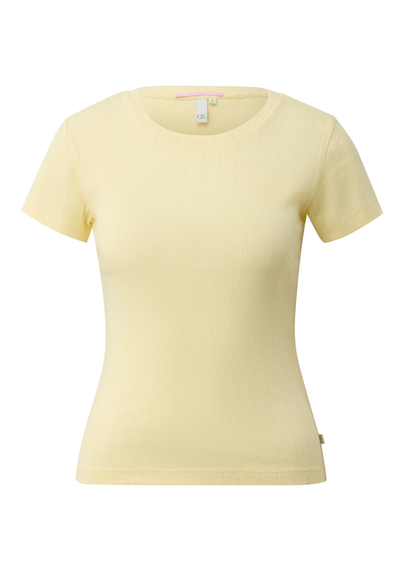 T-Shirt mit Ajourmuster
