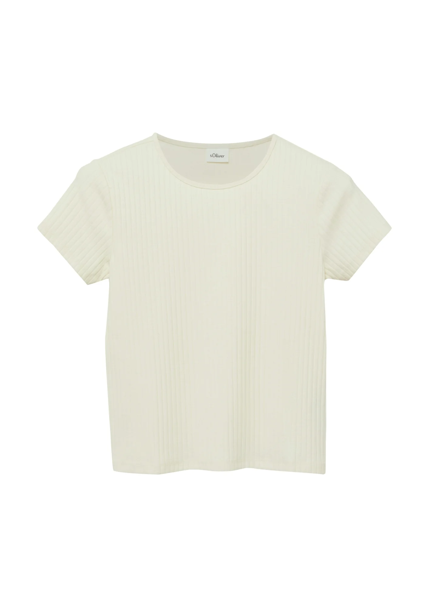 T-Shirt mit Rippstruktur - Image 3