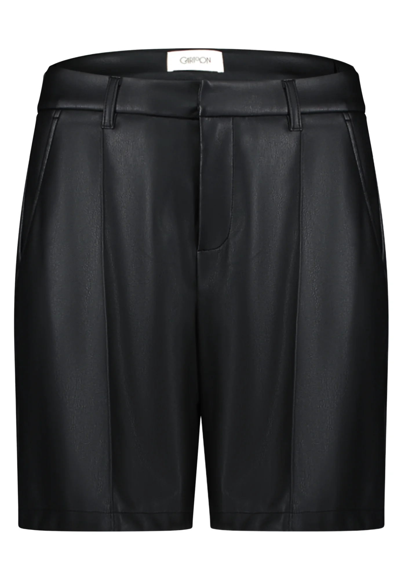 Kunstleder-Shorts