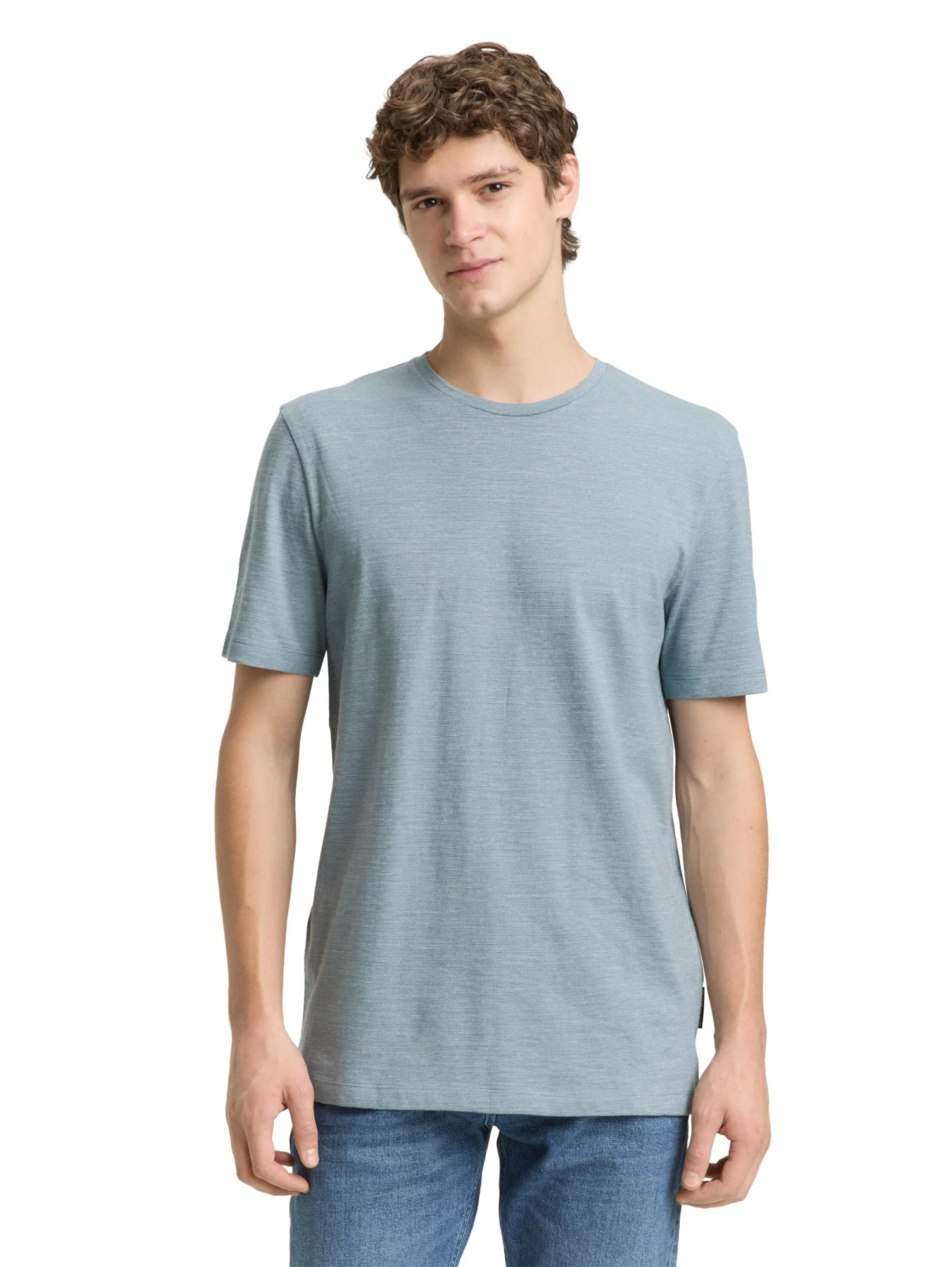T-Shirt in Melange-Optik - Image 2