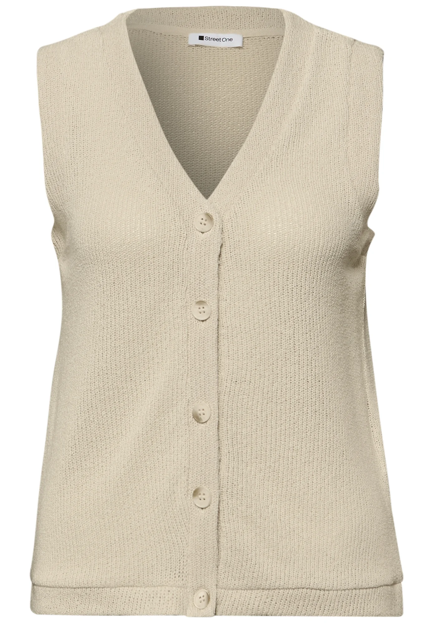 Weste mit V-Neck