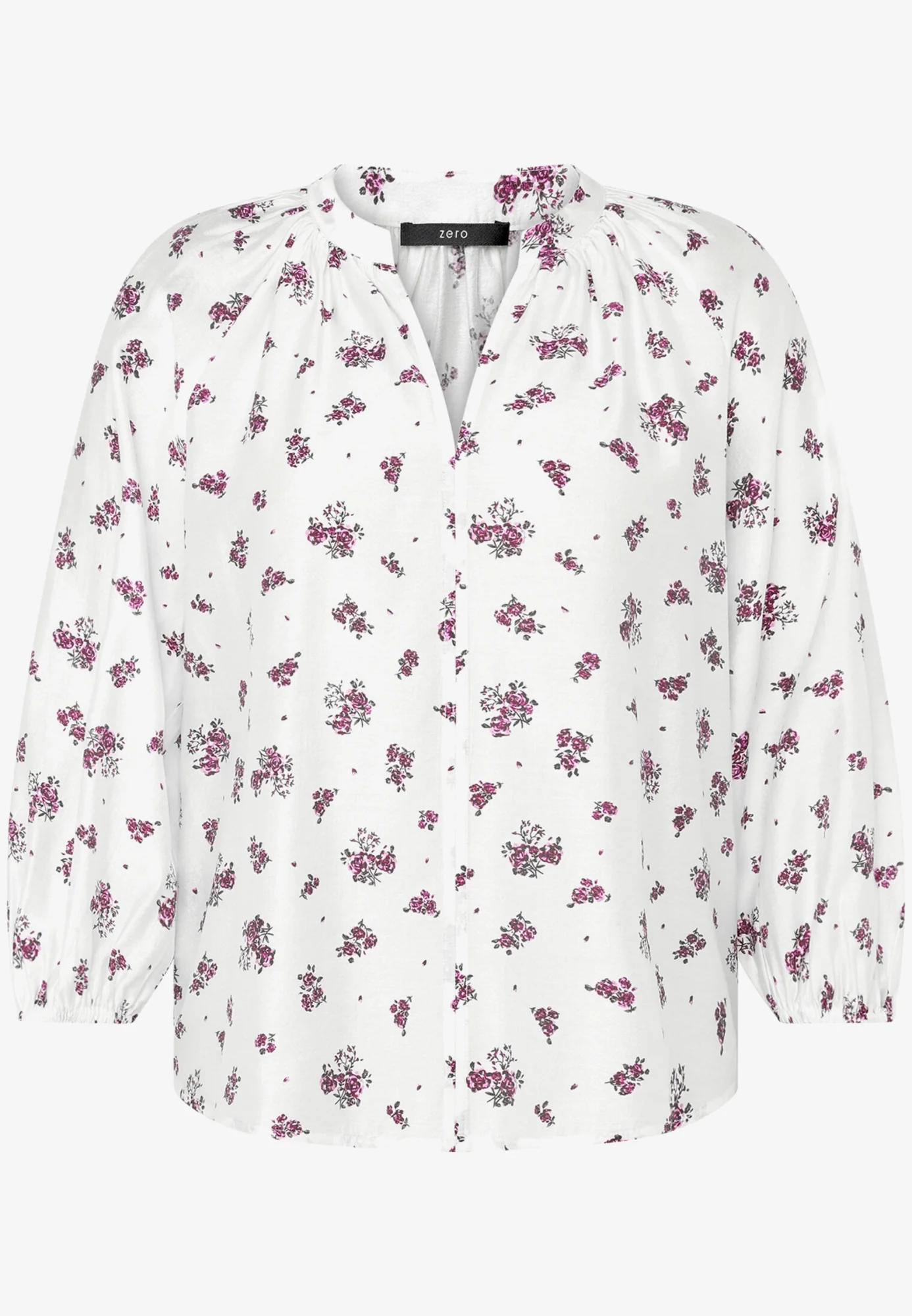 Schlupfbluse mit Blumen - Image 2