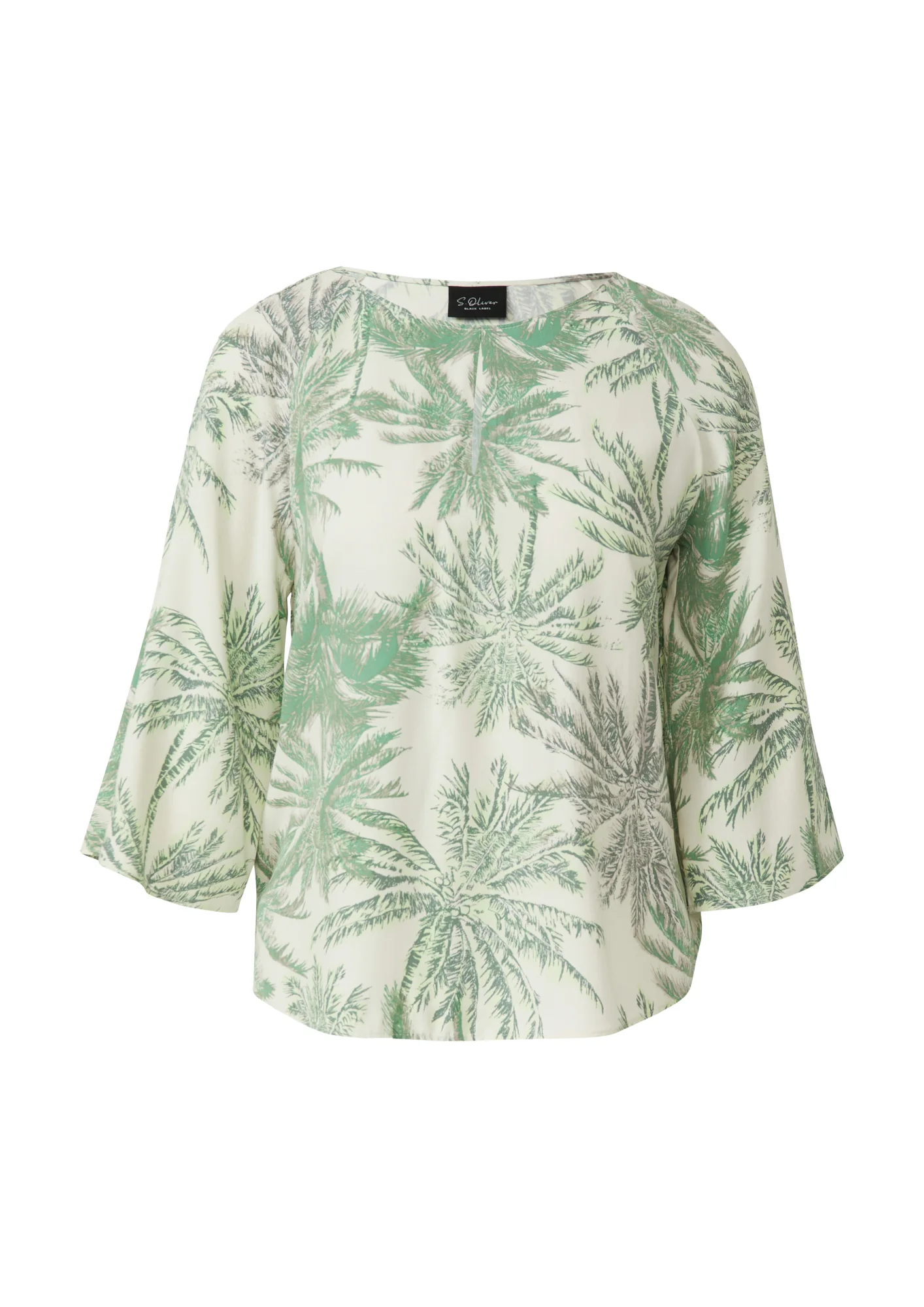 Zurücksetzen Tunika-Bluse aus Viskose
