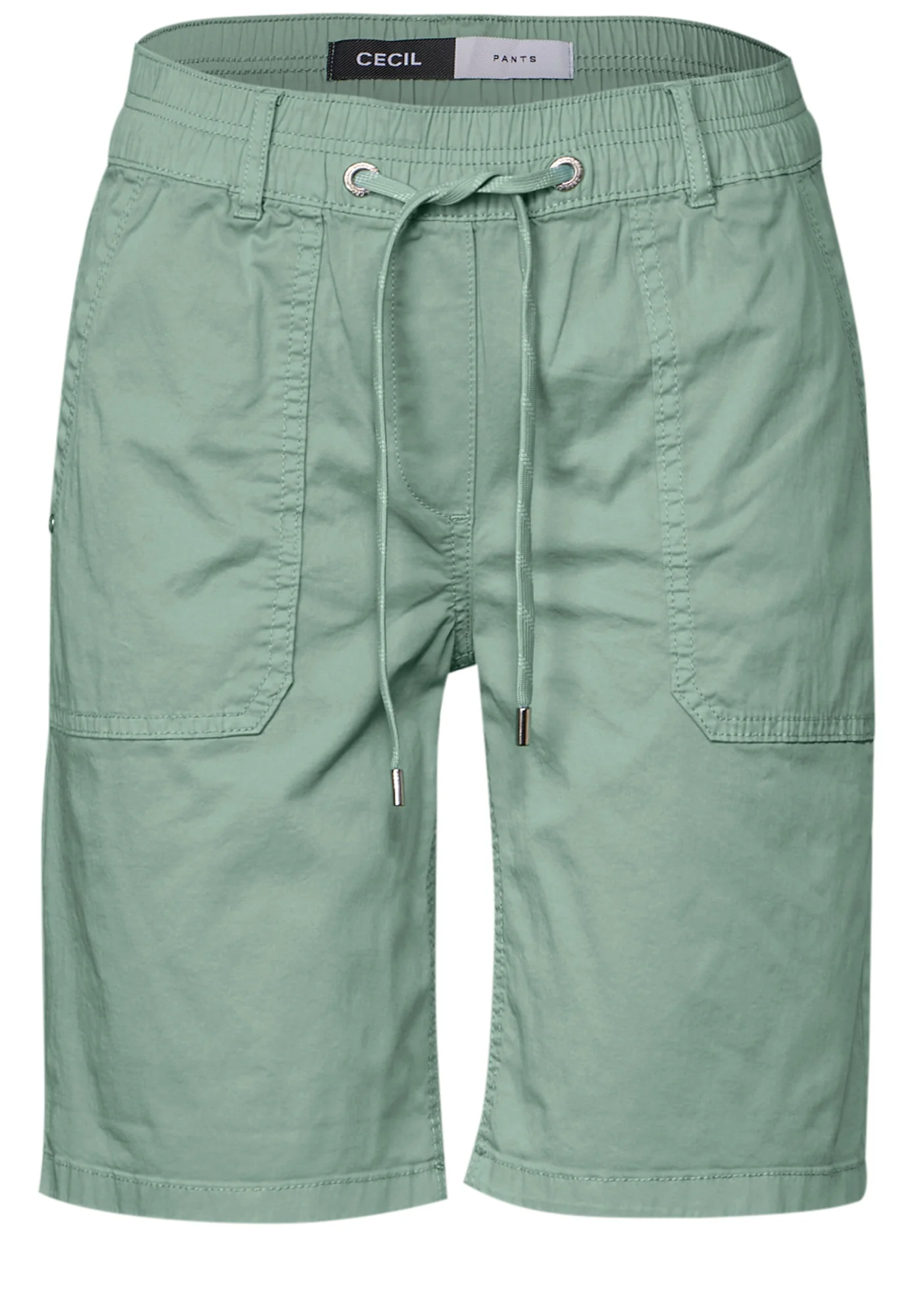 Twill Shorts im Washed-Look