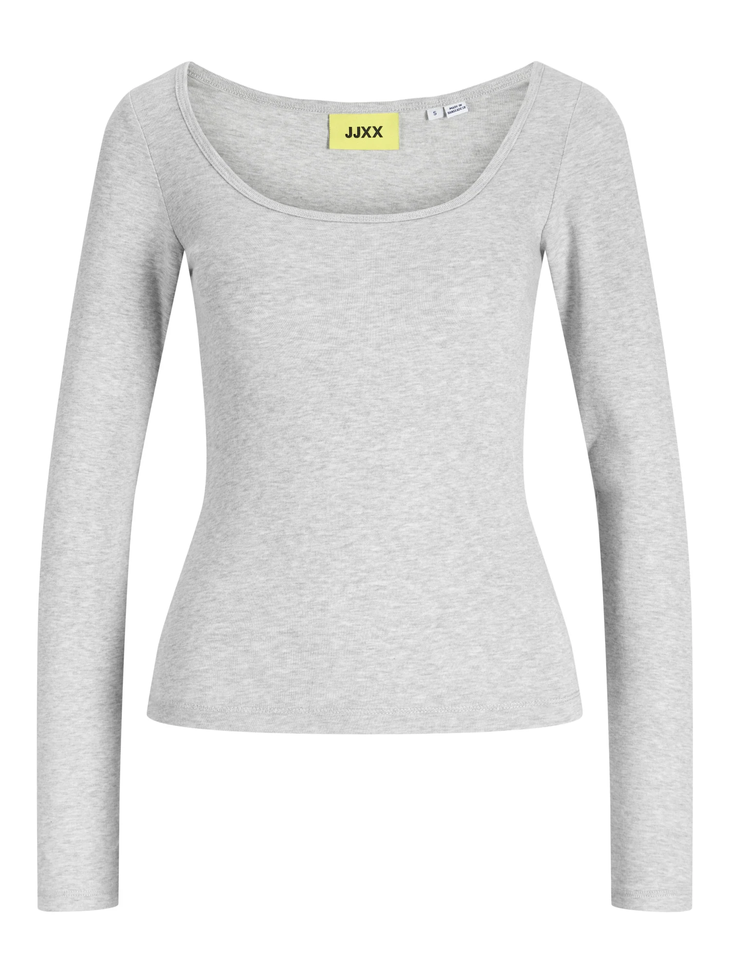 Langarmshirt mit großem Ausschnitt - Image 3