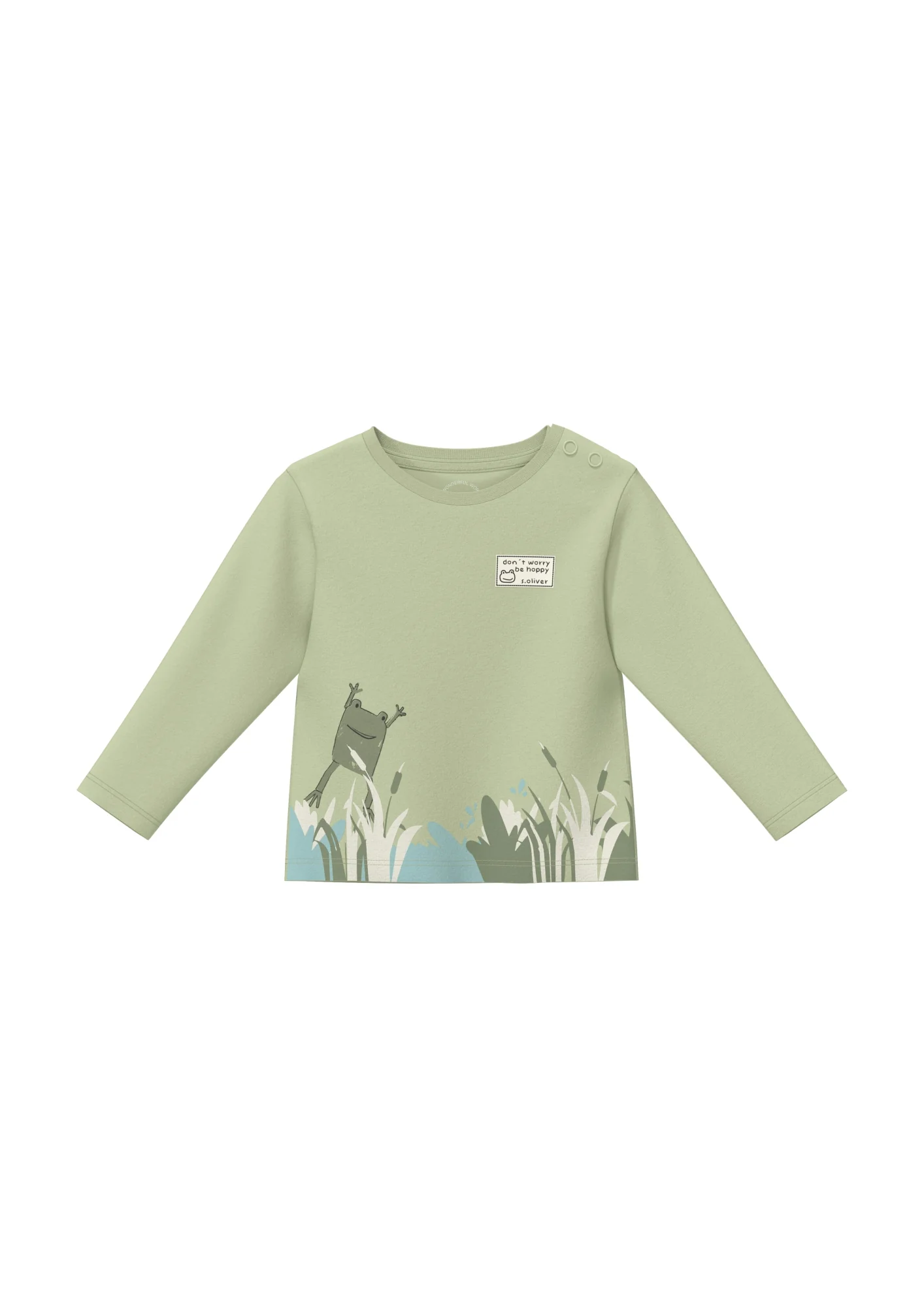 Langarmshirt mit Frontprint - Image 2
