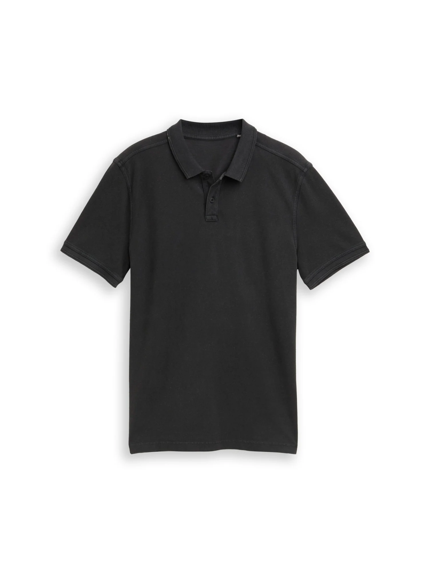 Piqué Poloshirt im Washed Look