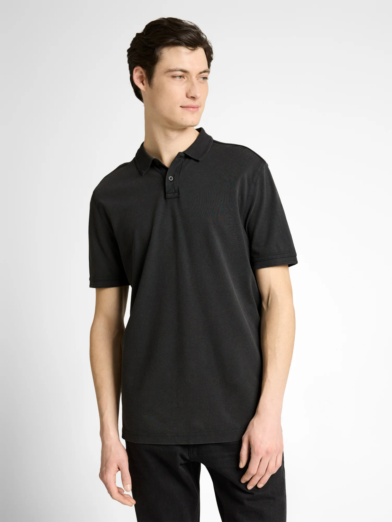Piqué Poloshirt im Washed Look - Image 3