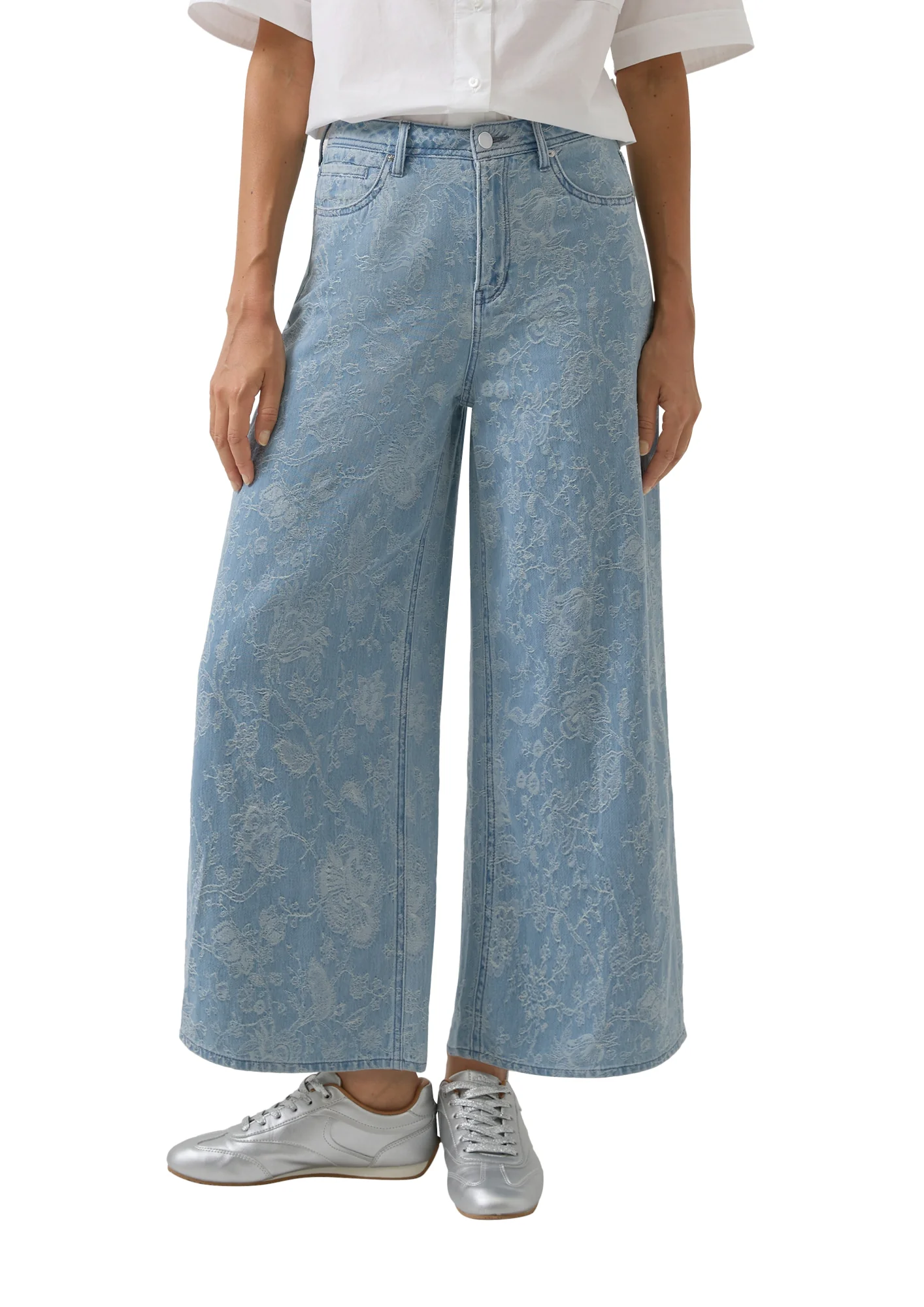Culotte-Jeans Suri in Regular Fit, High Rise & Wide Leg