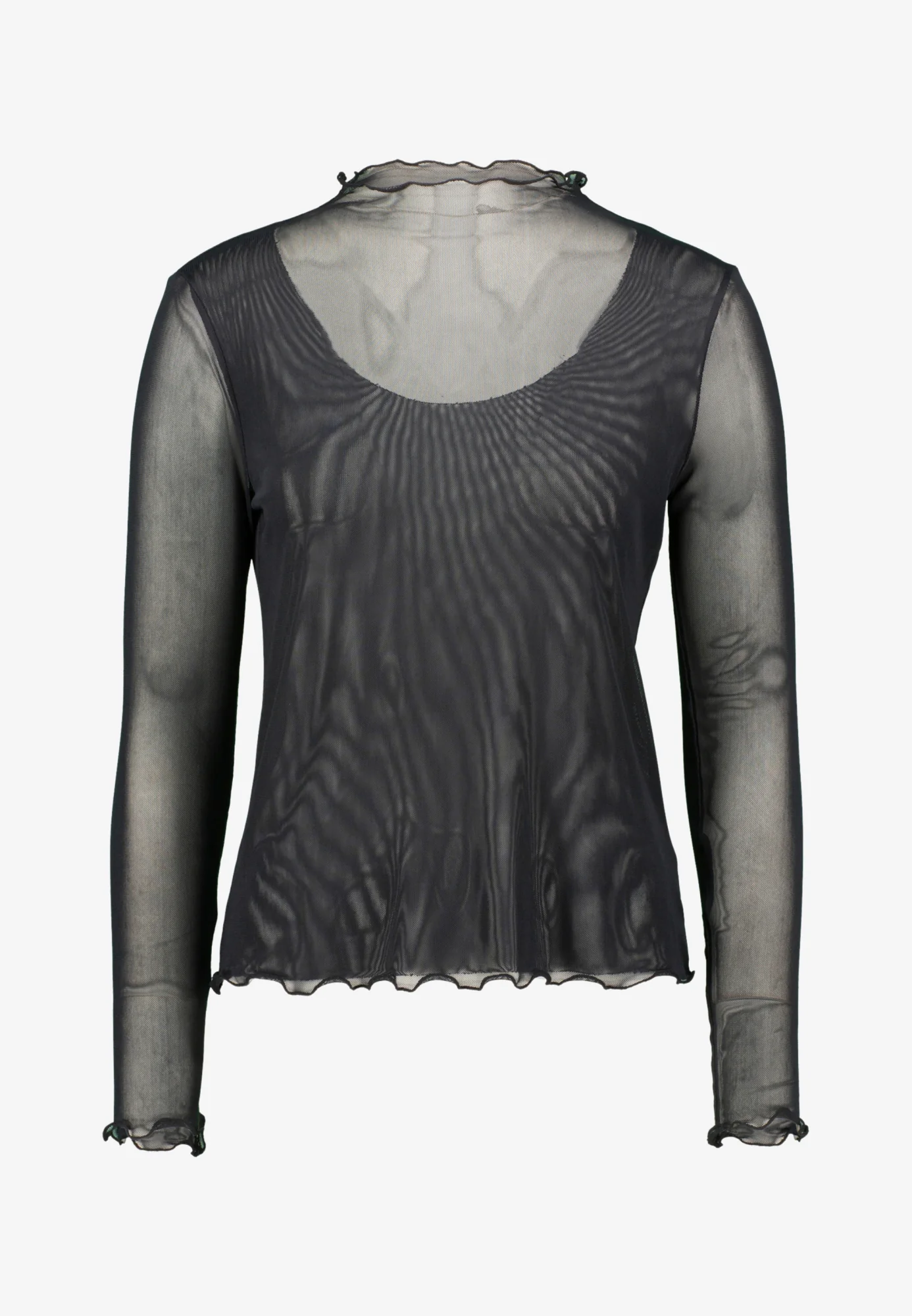 Langarmshirt transparent