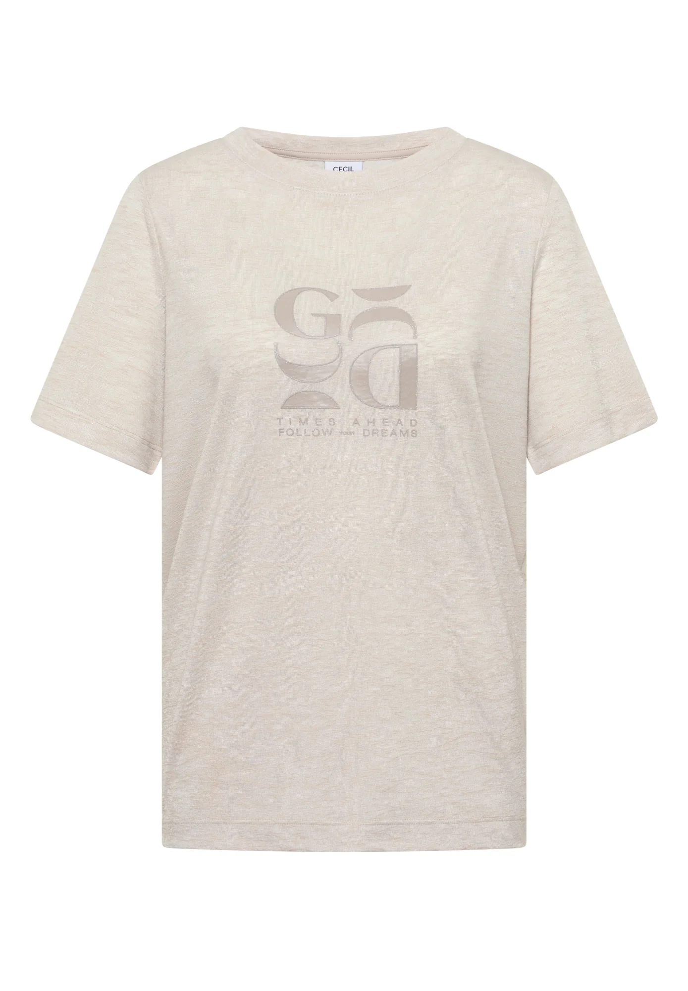T-Shirt in Leinen-Optik - Image 2
