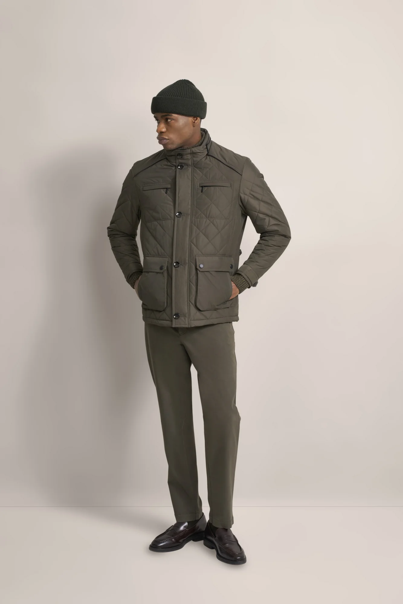Jacke mit Rautenstepp - Image 4