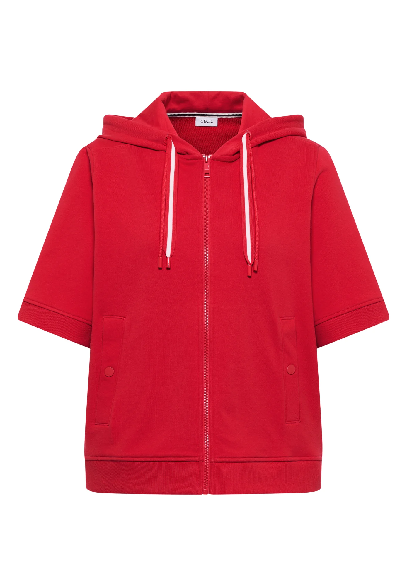 Sommerliche Sweatjacke