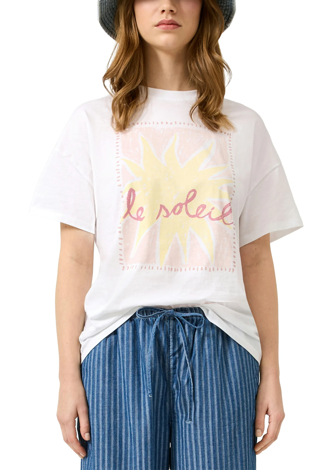 Baumwoll-Shirt mit Frontprint - Image 2
