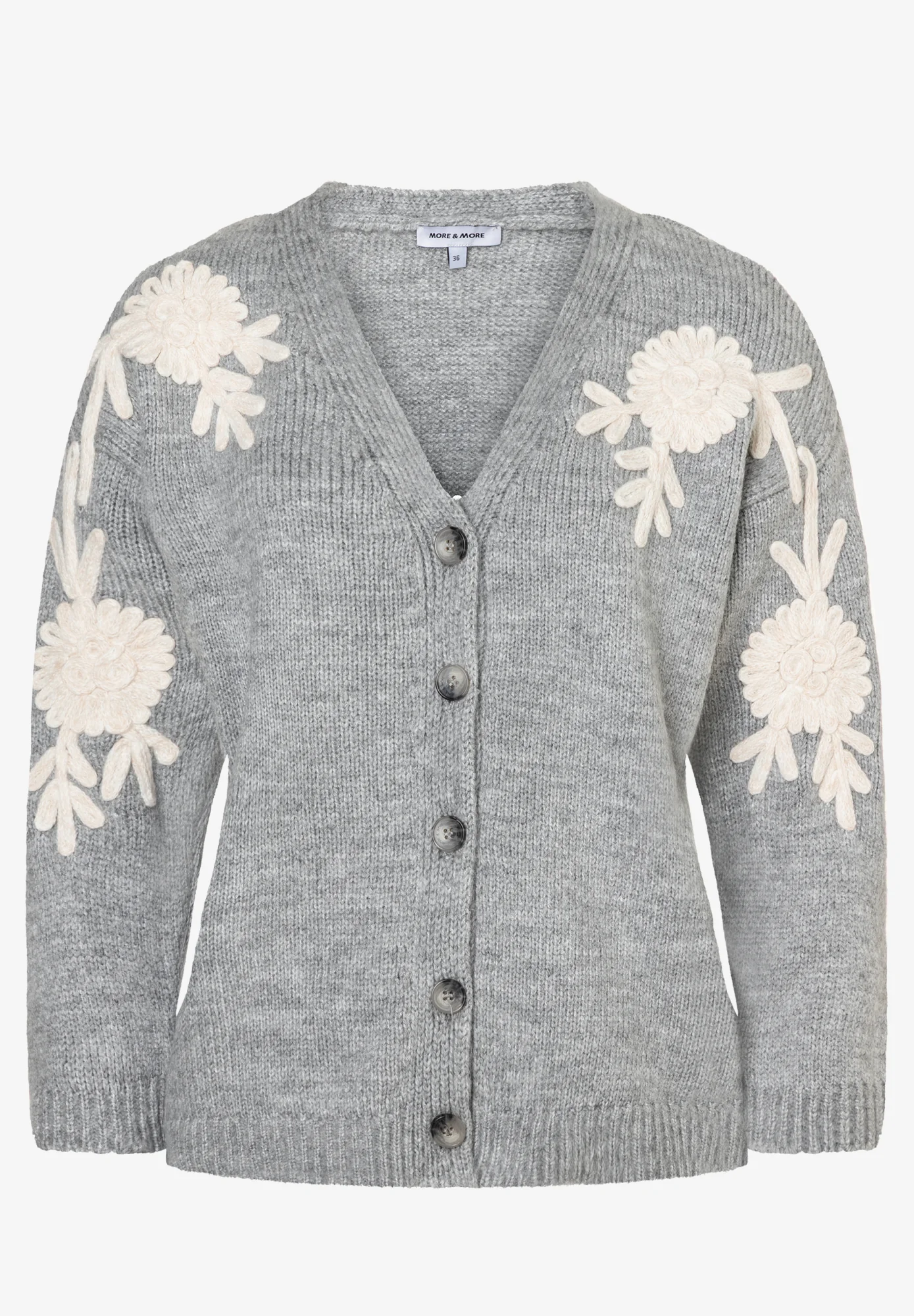 Strickjacke mit Blüten-Stick - Image 2