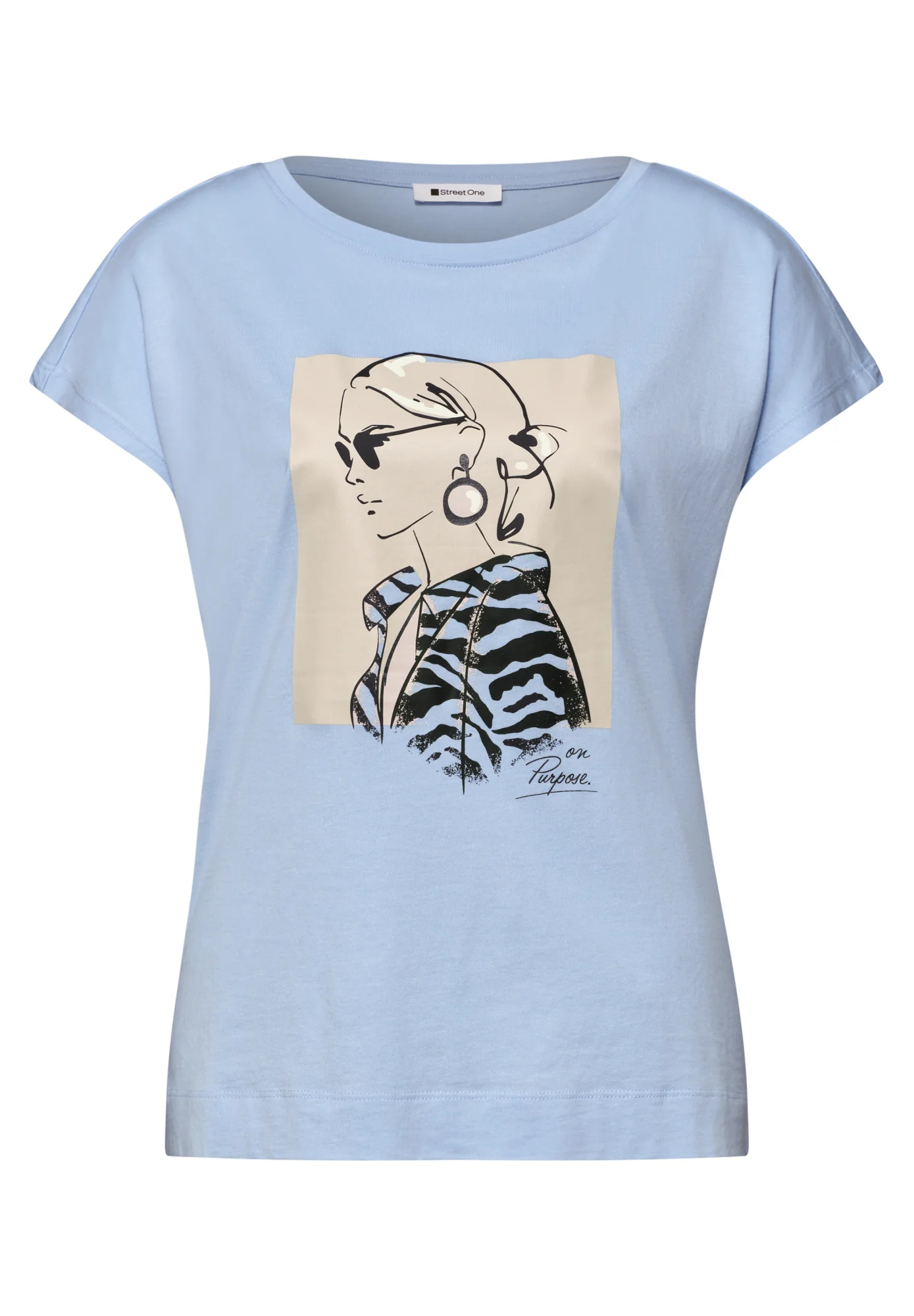 Dropped Shoulder Shirt mit Print - Image 2