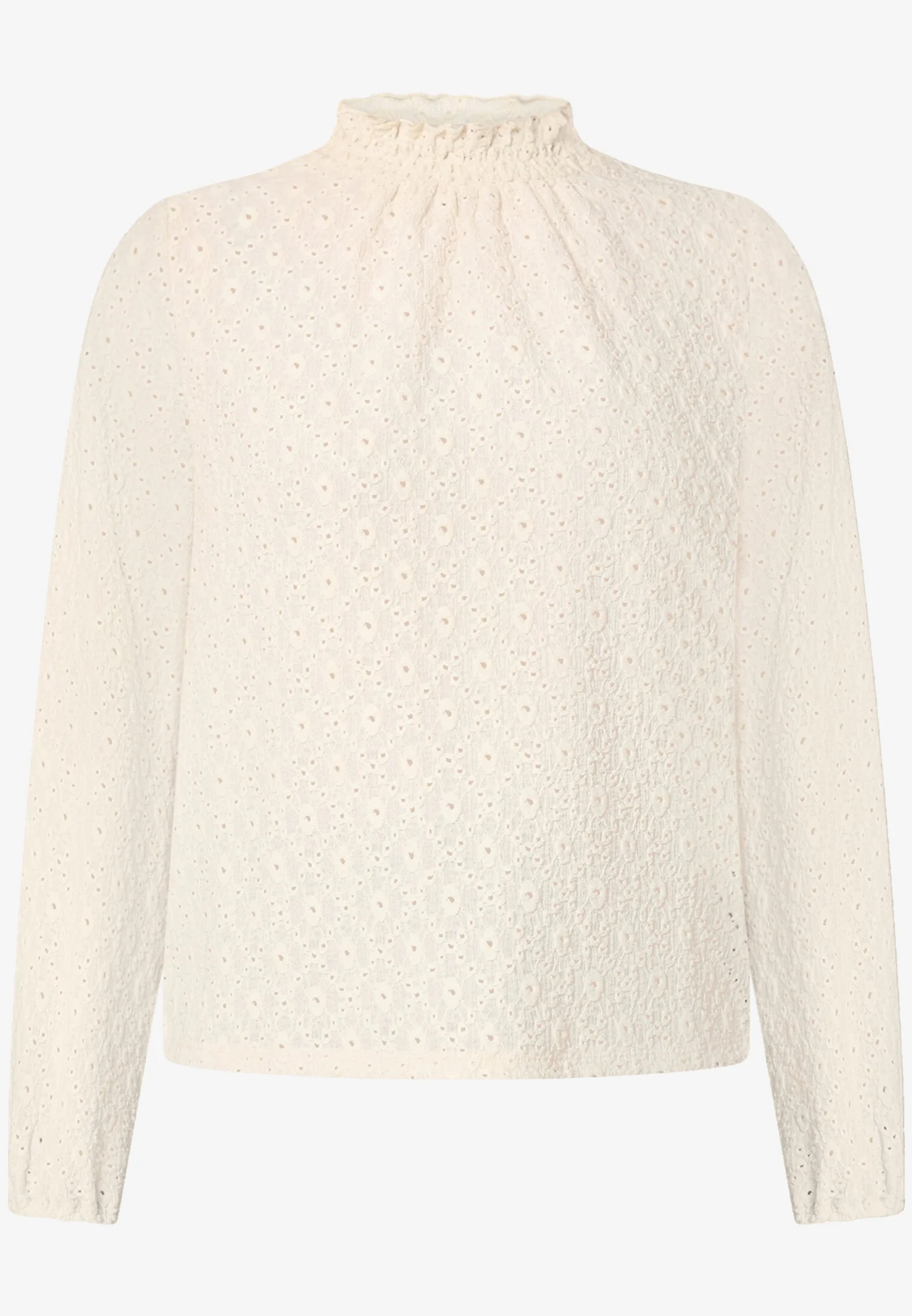 Bluse mit Lochmuster - Image 2